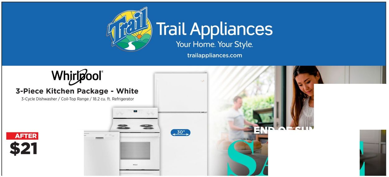 Trail Appliances Flyer - 08/19-08/25/2021