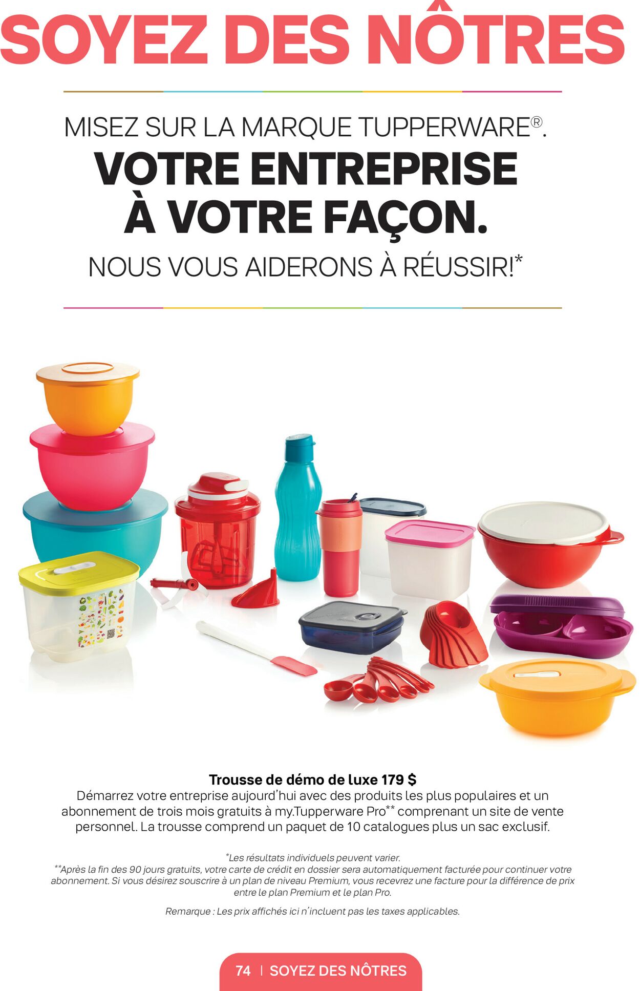 Tupperware Flyer - 03/14-05/31/2023 (Page 74)