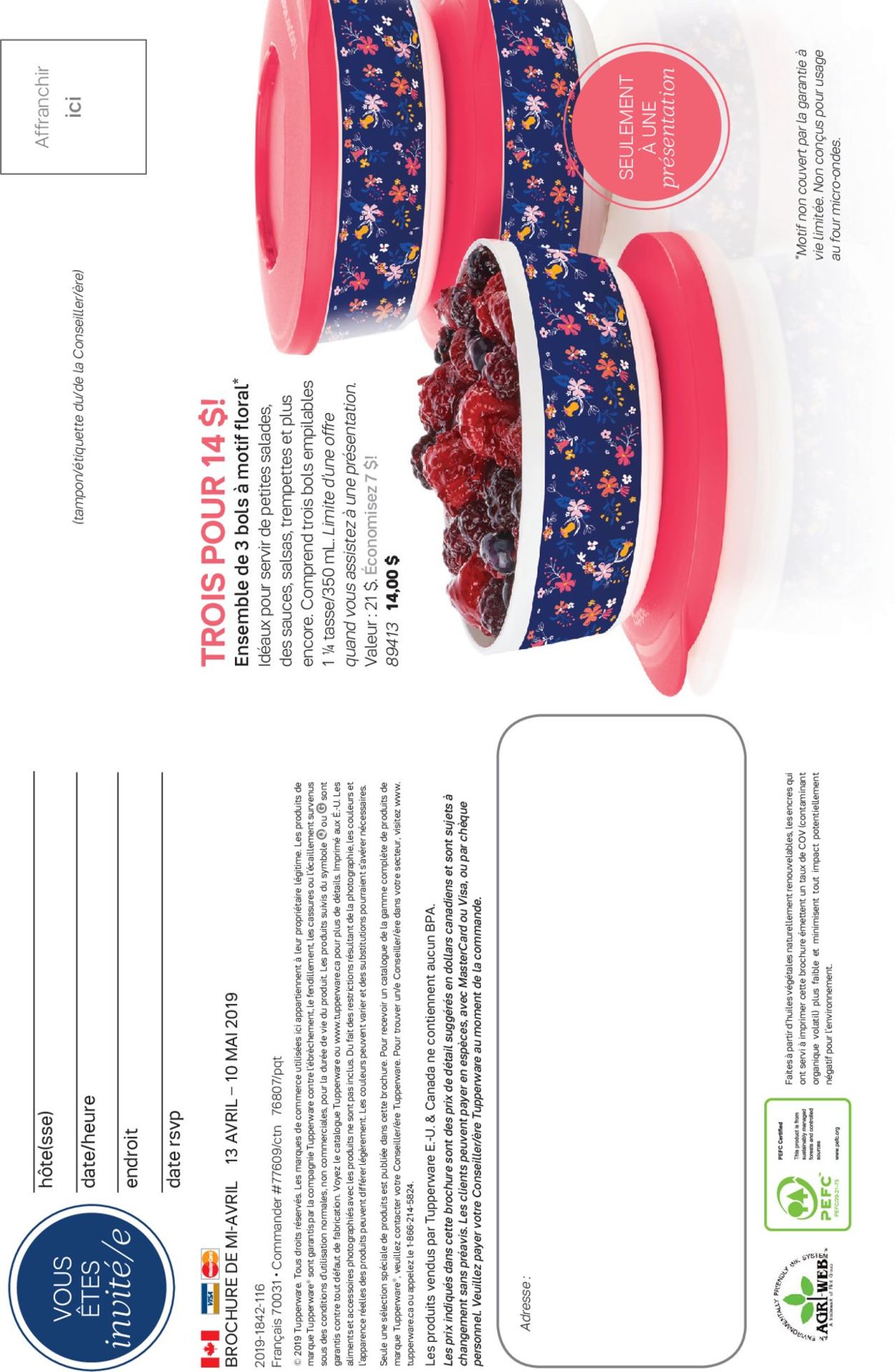 Tupperware Flyer - 04/13-05/10/2019 (Page 10)