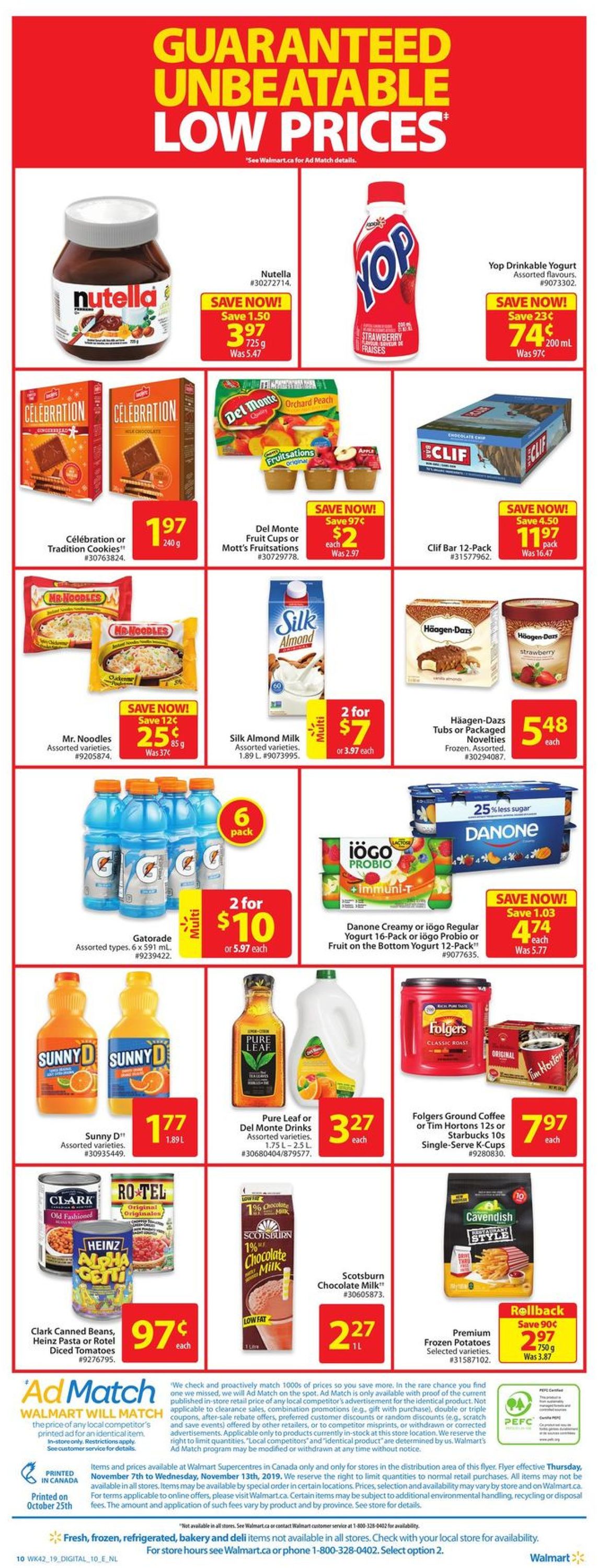 Walmart Flyer - 11/07-11/13/2019 (Page 4)