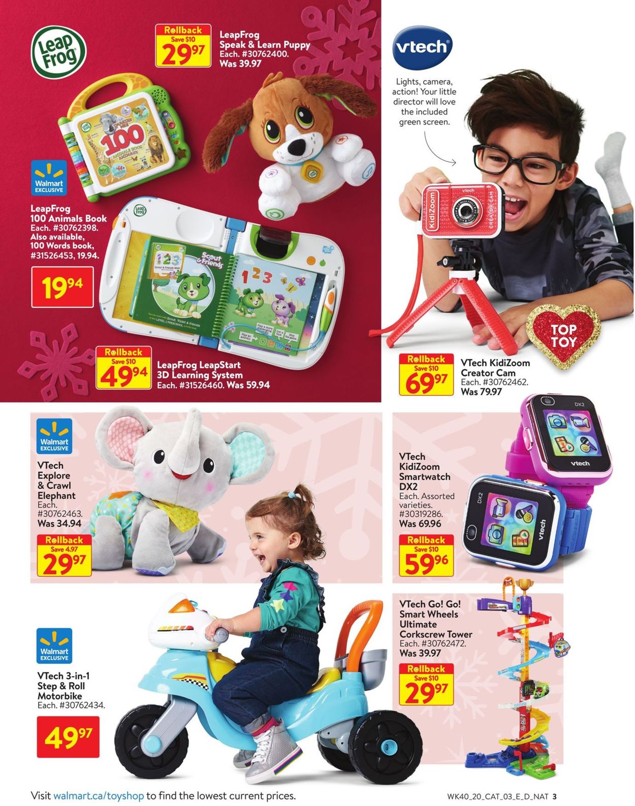 Walmart - Holidays 2020 Gift Guide Flyer - 10/29-12/24/2020 (Page 3)