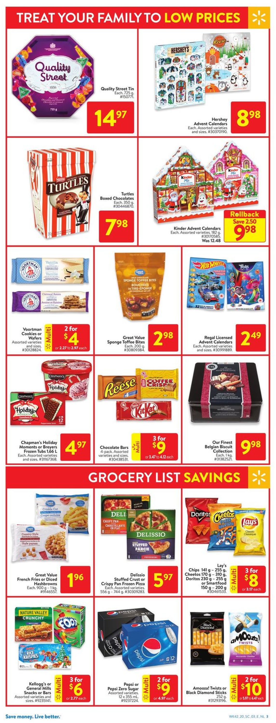 Walmart - Holiday 2020 Flyer - 11/12-11/18/2020 (Page 3)