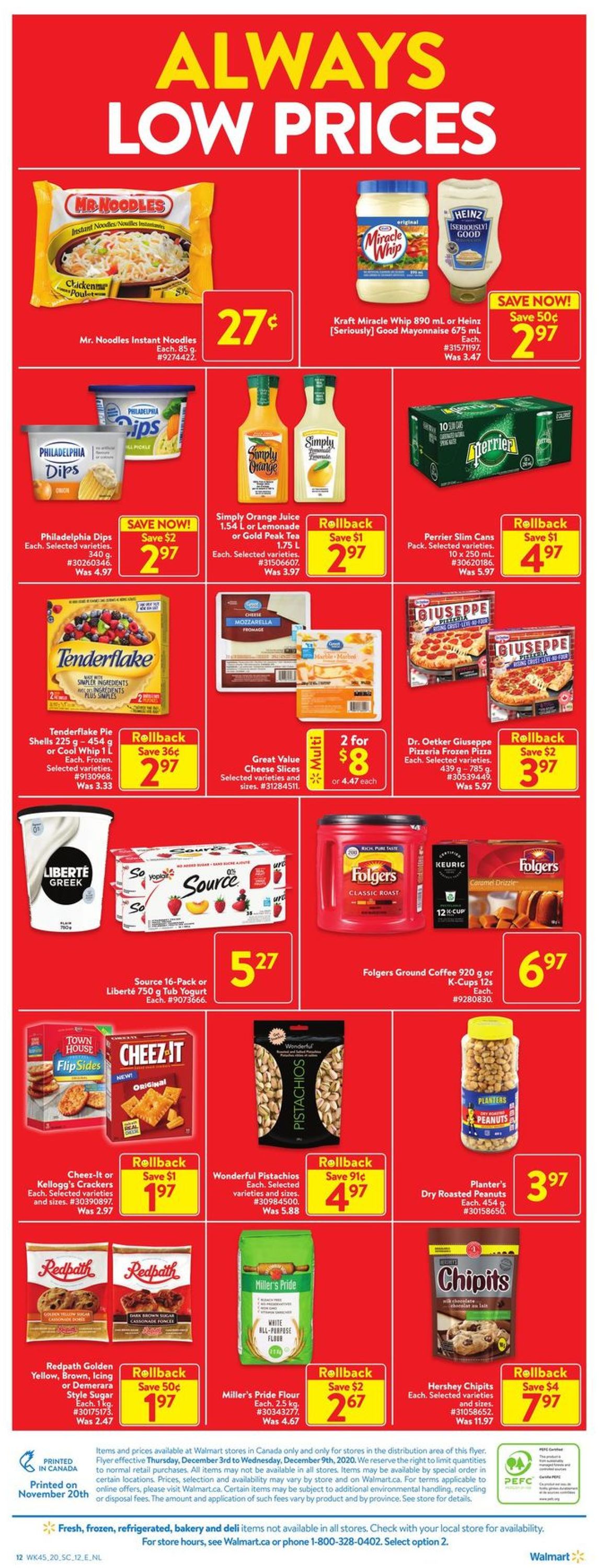 Walmart - Holiday 2020 Flyer - 12/03-12/09/2020 (Page 2)