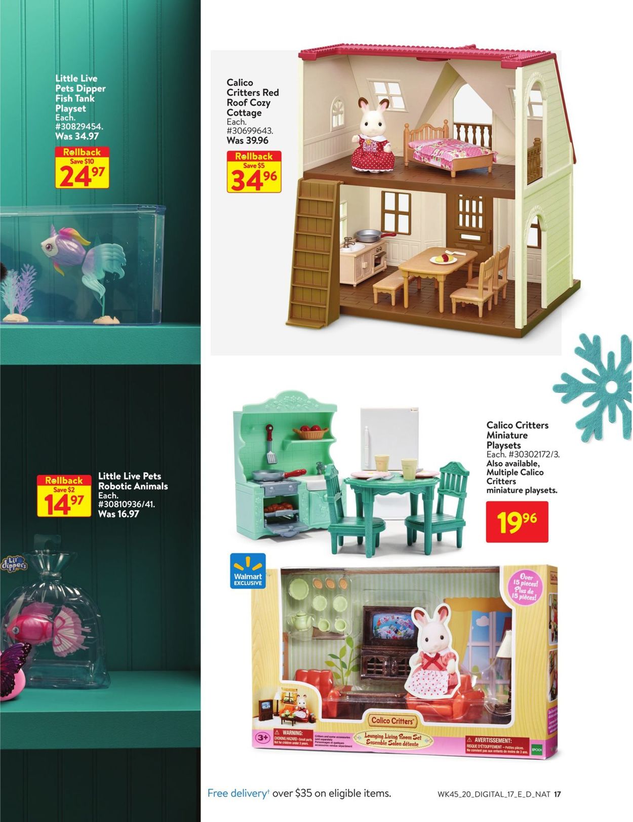 Walmart - Holiday 2020 Flyer - 12/03-12/24/2020 (Page 17)