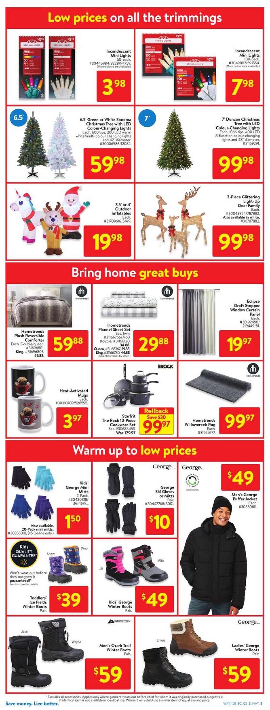 Walmart CHRISTMAS 2021 Flyer - 11/04-11/10/2021 (Page 10)