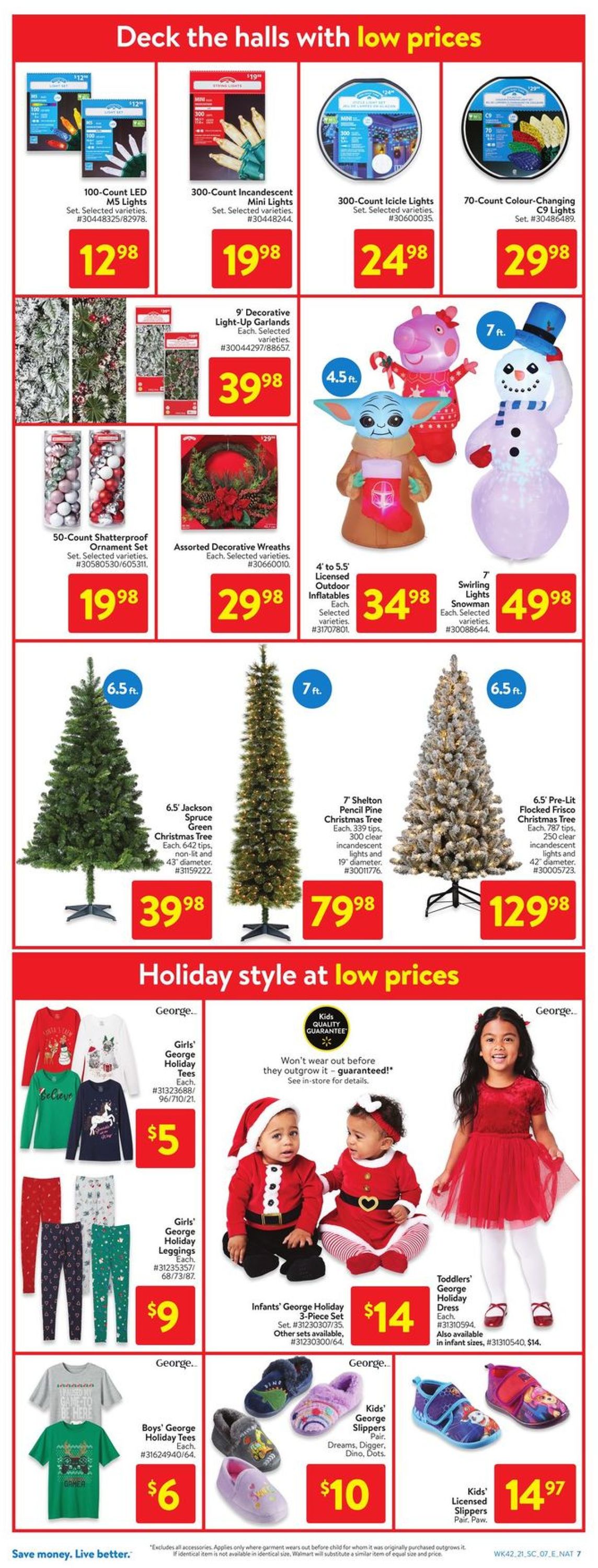 Walmart CHRISTMAS 2021 Flyer - 11/11-11/17/2021 (Page 16)