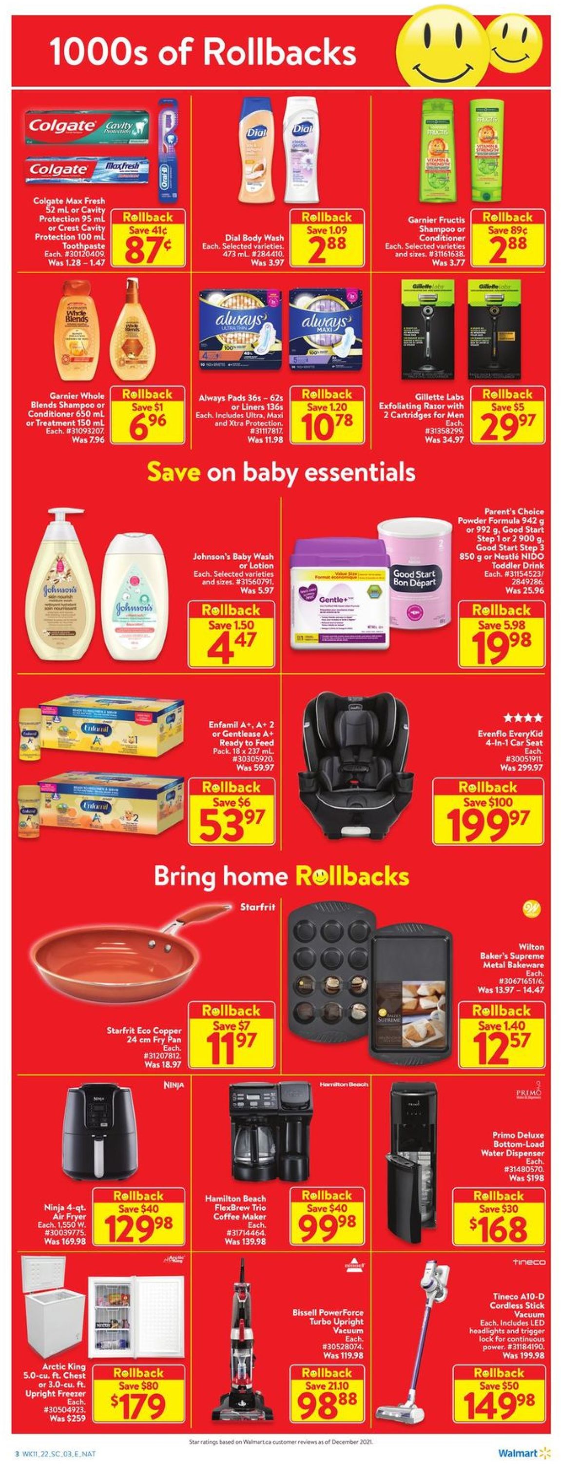 Walmart EASTER 2022 Flyer - 04/07-04/13/2022 (Page 3)