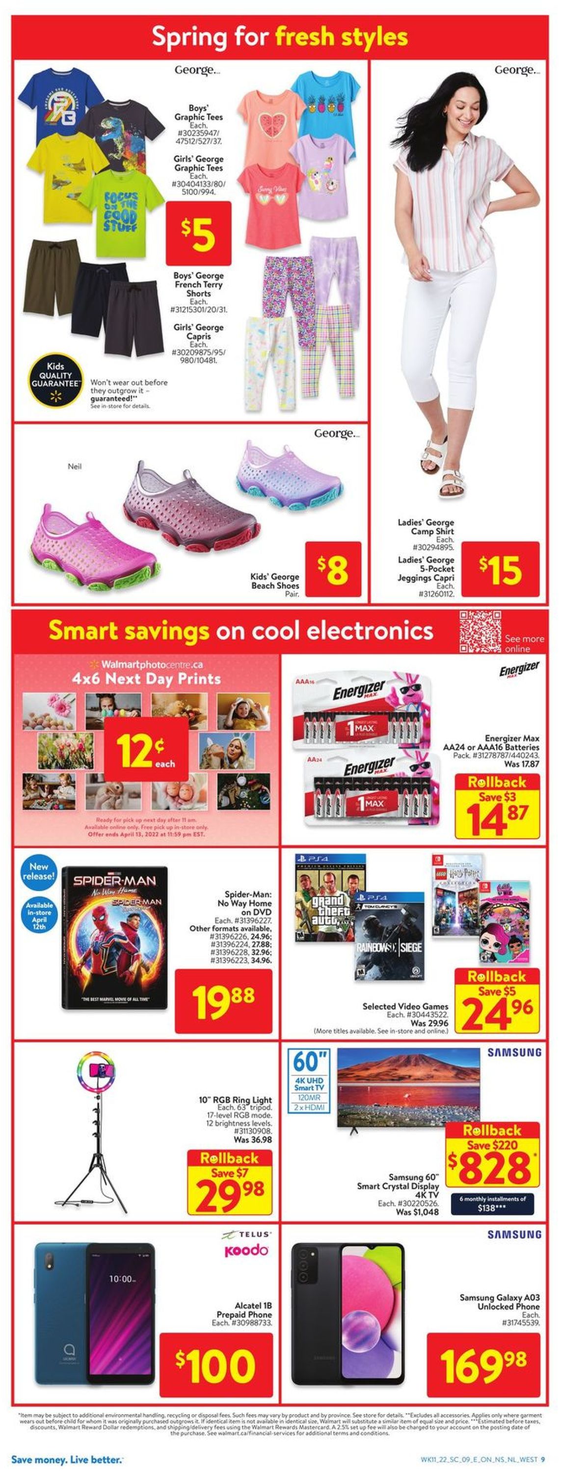 Walmart EASTER 2022 Flyer - 04/07-04/13/2022 (Page 20)