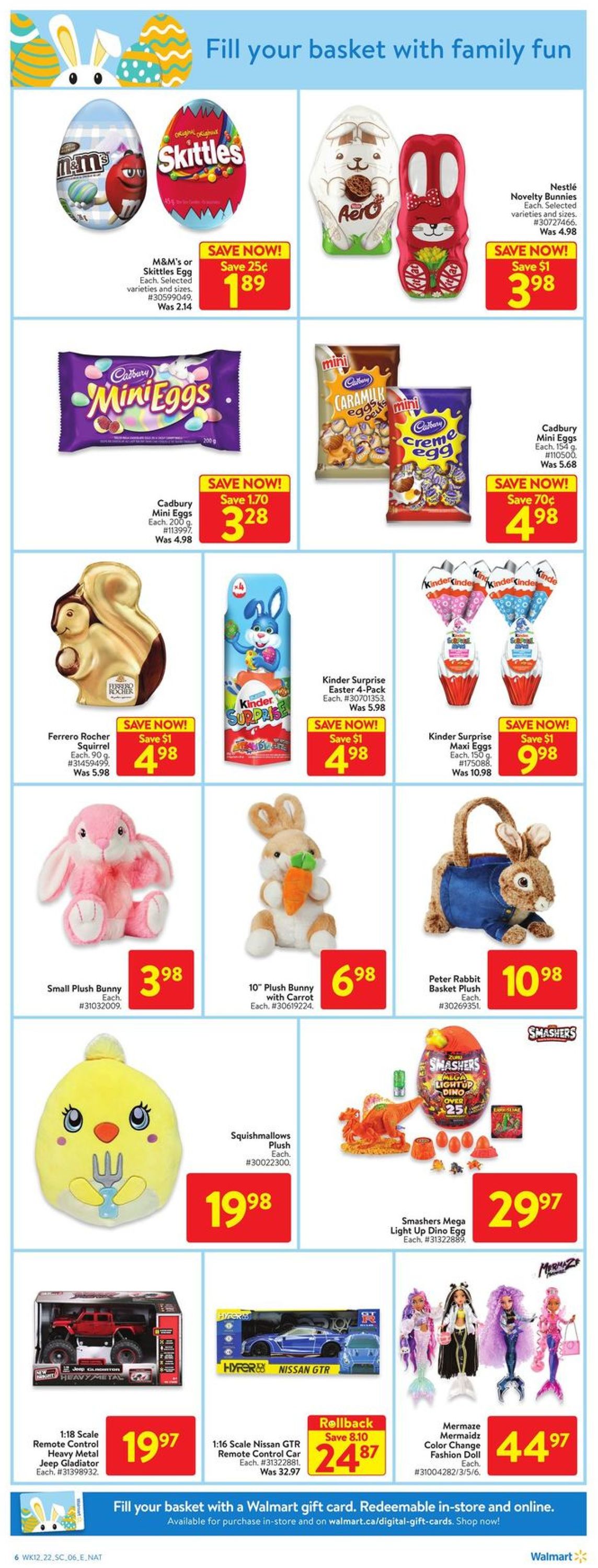 Walmart EASTER 2022 Flyer - 04/14-04/20/2022 (Page 10)
