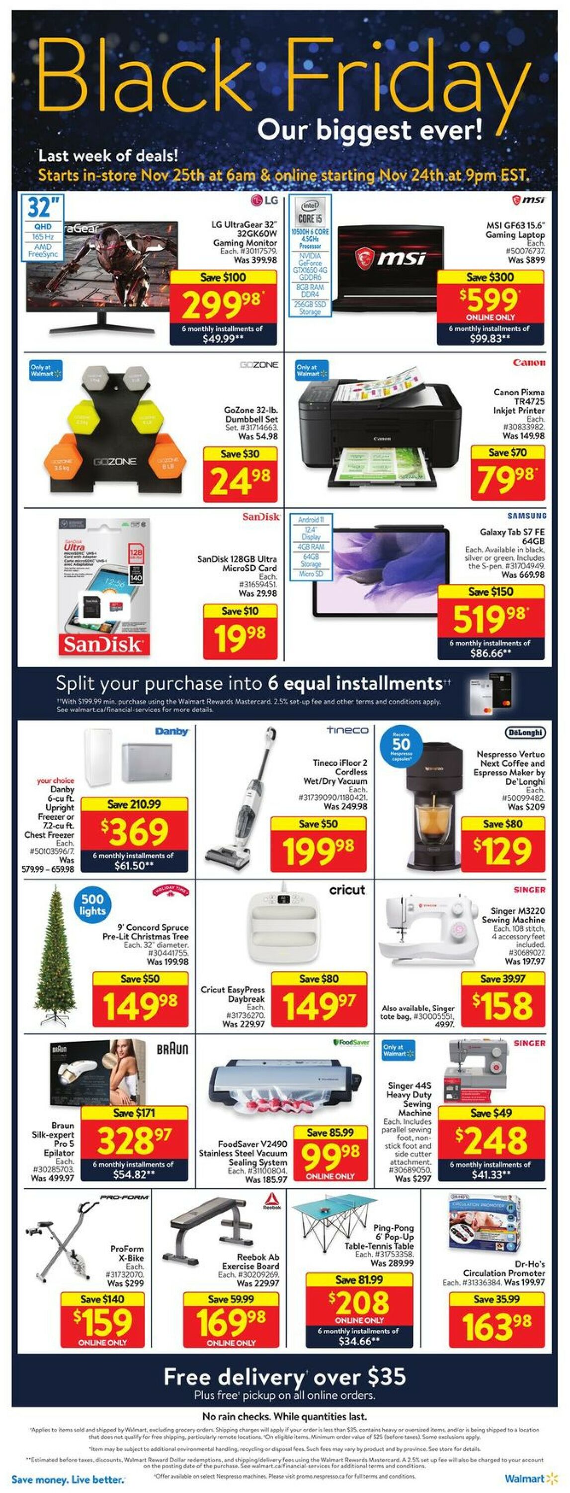 Walmart Flyer - 11/24-11/27/2022 (Page 8)