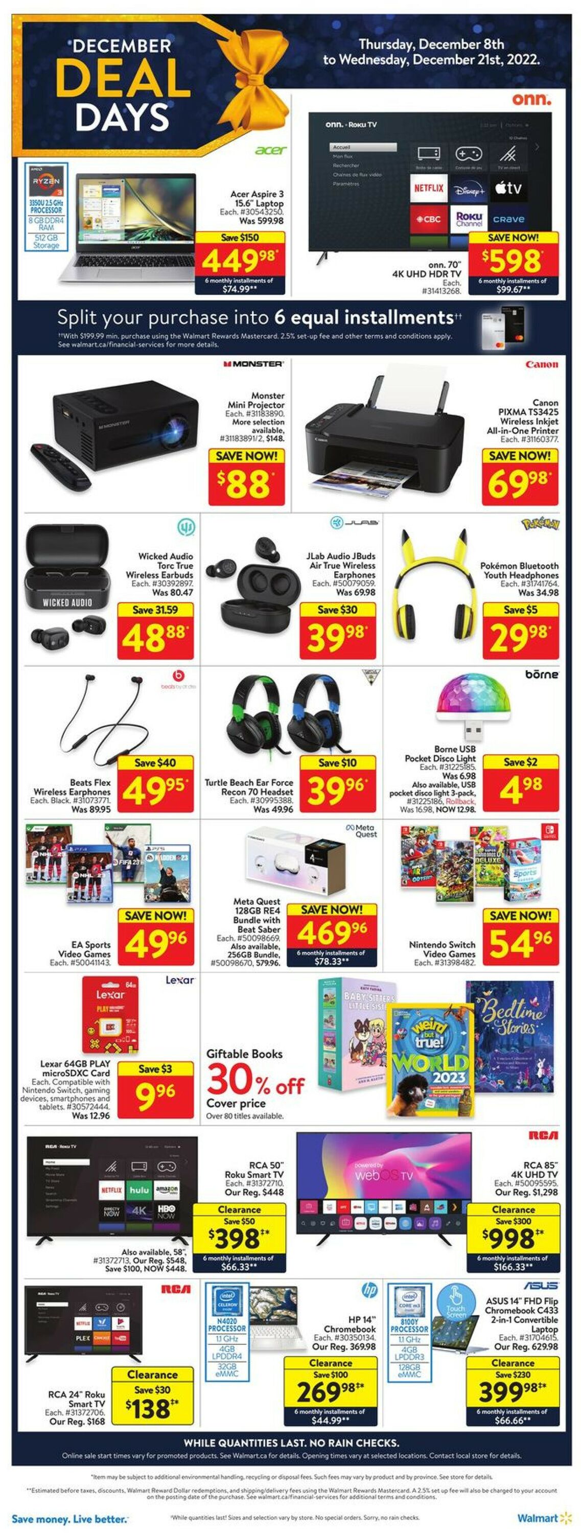 Walmart Flyer - 12/08-12/21/2022 (Page 3)