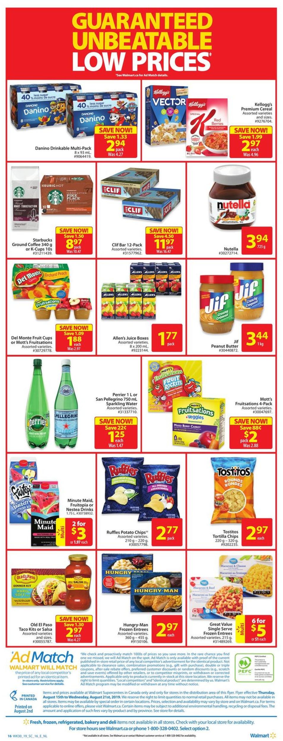 Walmart Flyer - 08/15-08/21/2019 (Page 4)