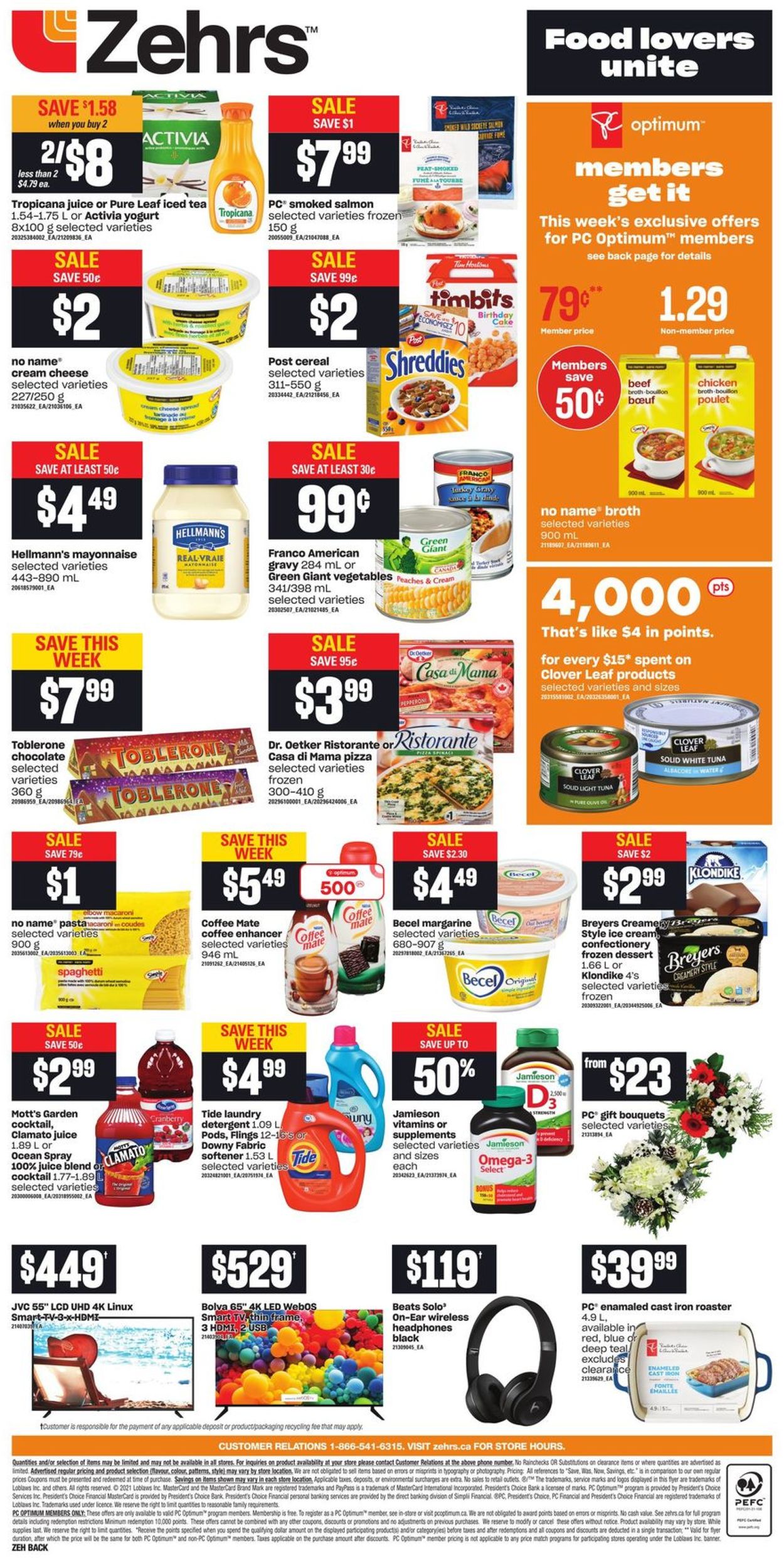 Zehrs HOLIDAYS 2021 Flyer - 12/16-12/21/2021 (Page 4)