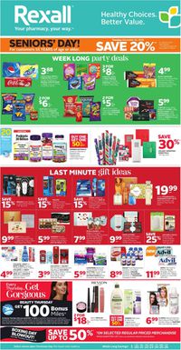 Rexall - HOLIDAY Flyer 2019
