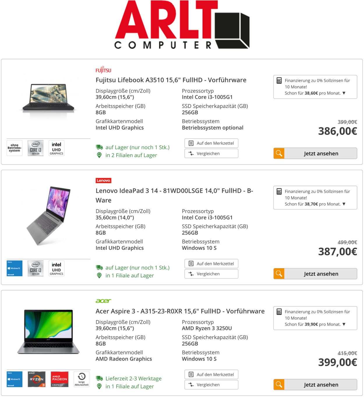 ARLT Computer Prospekt - Aktuell vom 07.07-21.07.2022 (Seite 4)