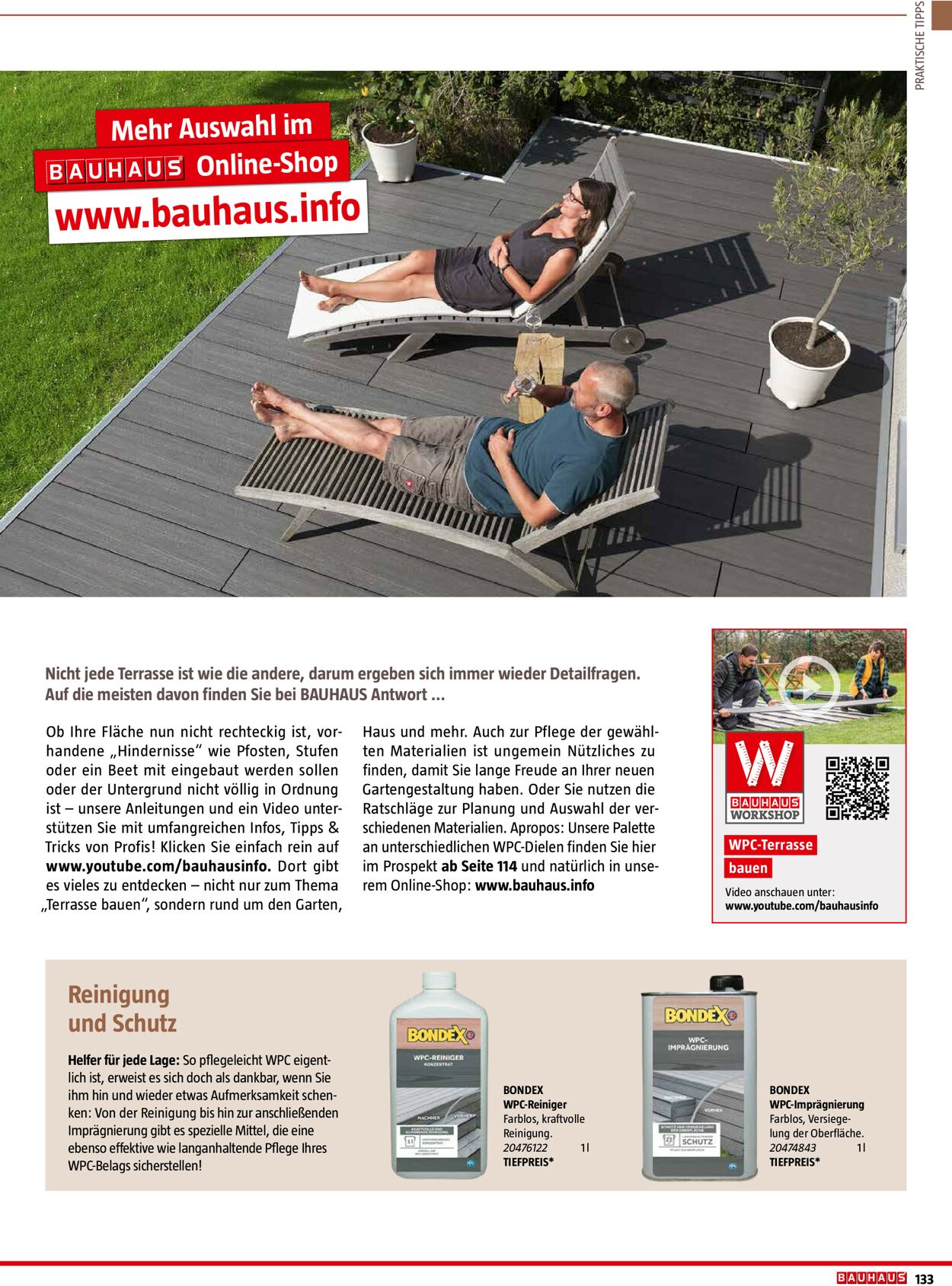 Bauhaus Prospekt - Aktuell vom 14.02-21.02.2024 (Seite 133)