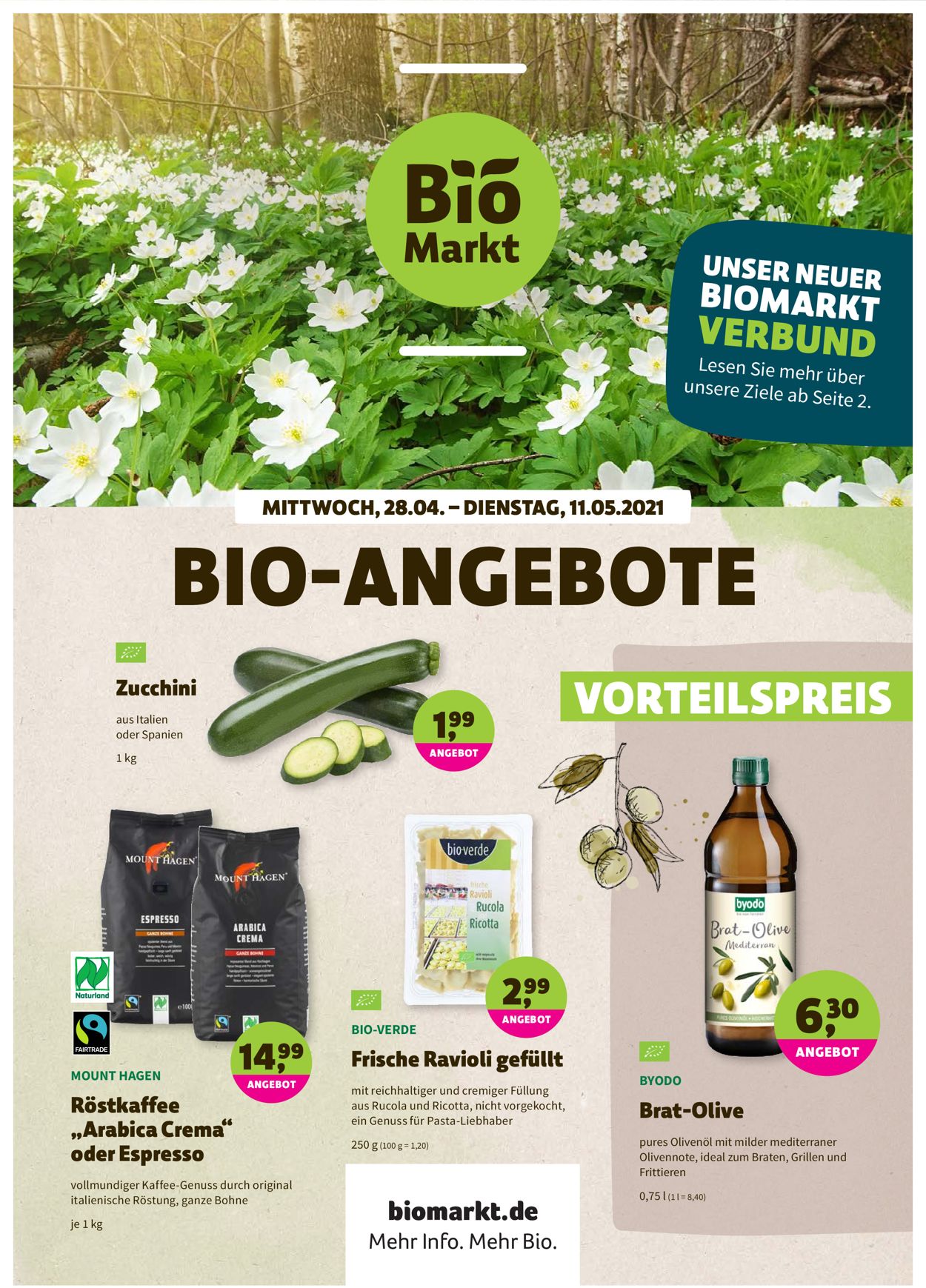 Denn's Biomarkt Prospekt - Aktuell vom 28.04-11.05.2021