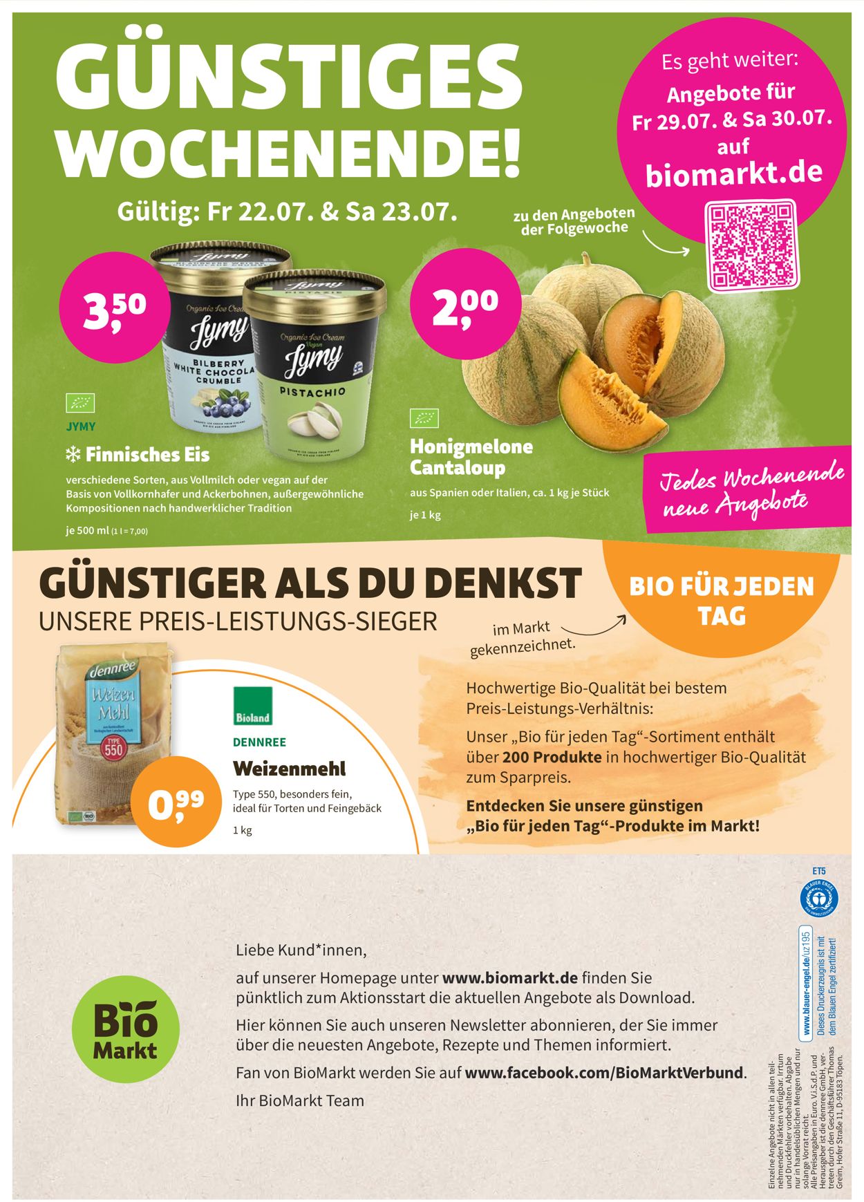 Denn's Biomarkt Prospekt - Aktuell vom 20.07-02.08.2022 (Seite 8)