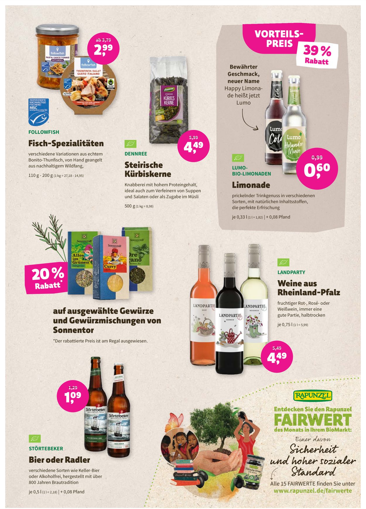 Denn's Biomarkt Prospekt - Aktuell vom 03.08-16.08.2022 (Seite 5)