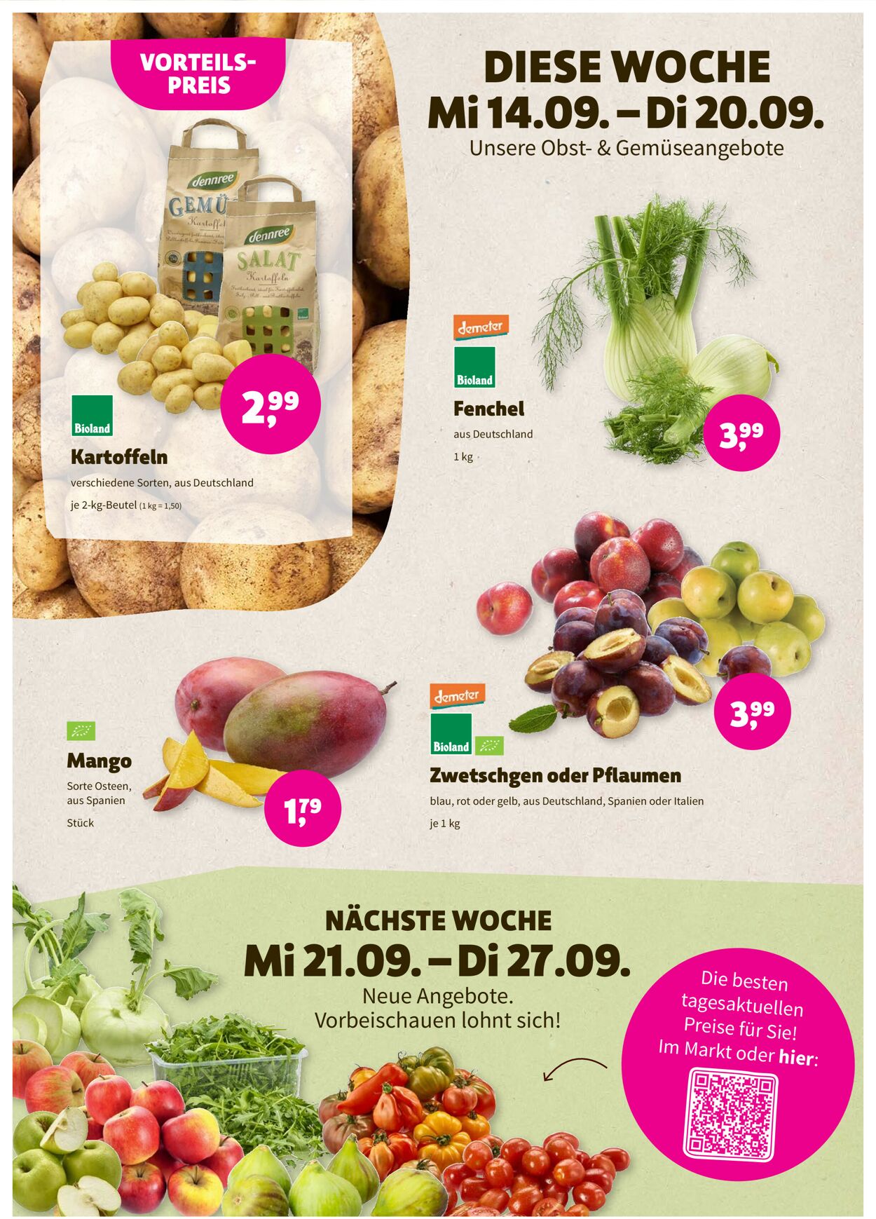 Denn's Biomarkt Prospekt - Aktuell vom 14.09-27.09.2022 (Seite 2)