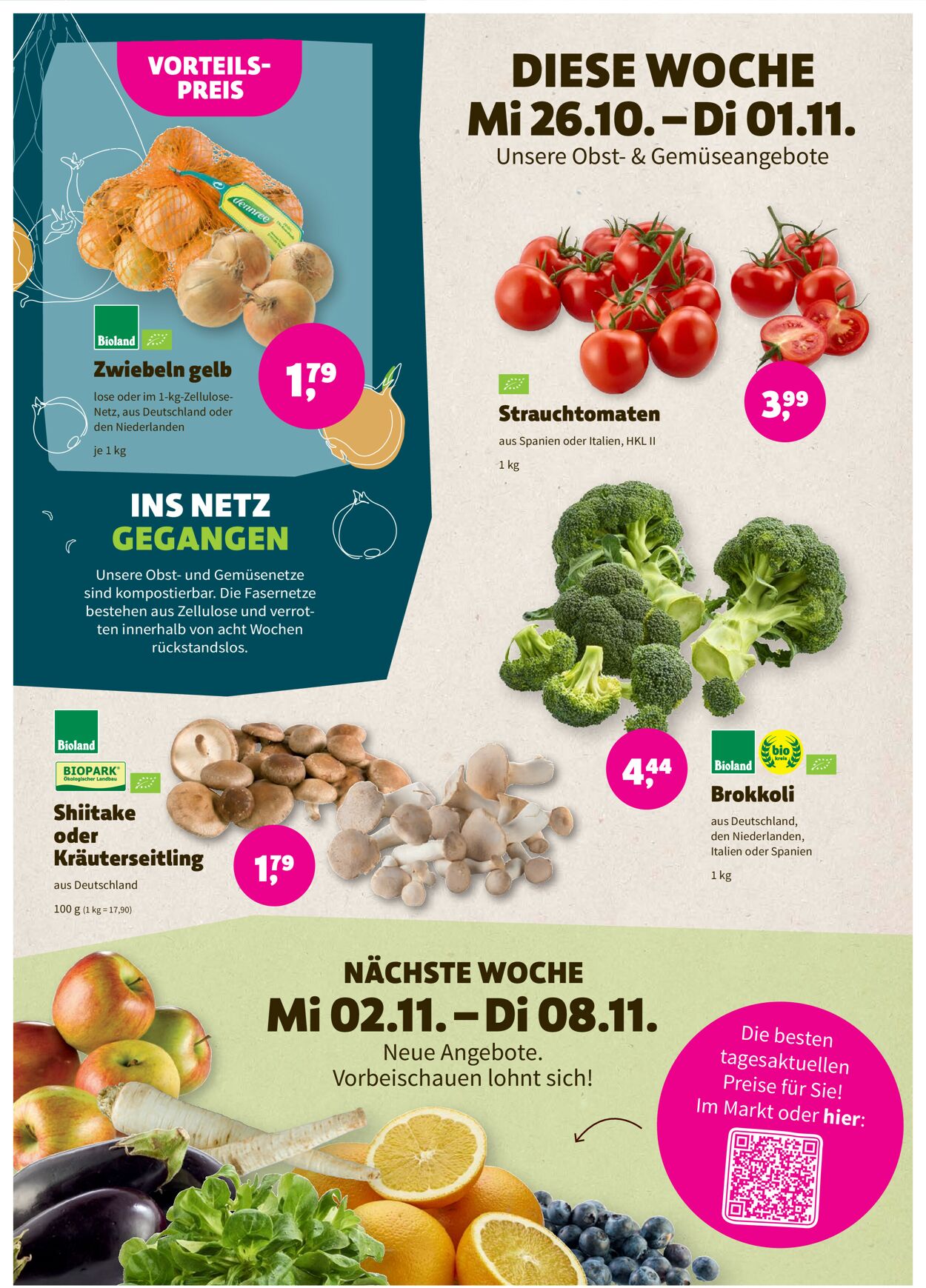 Denn's Biomarkt Prospekt - Aktuell vom 26.10-08.11.2022 (Seite 4)