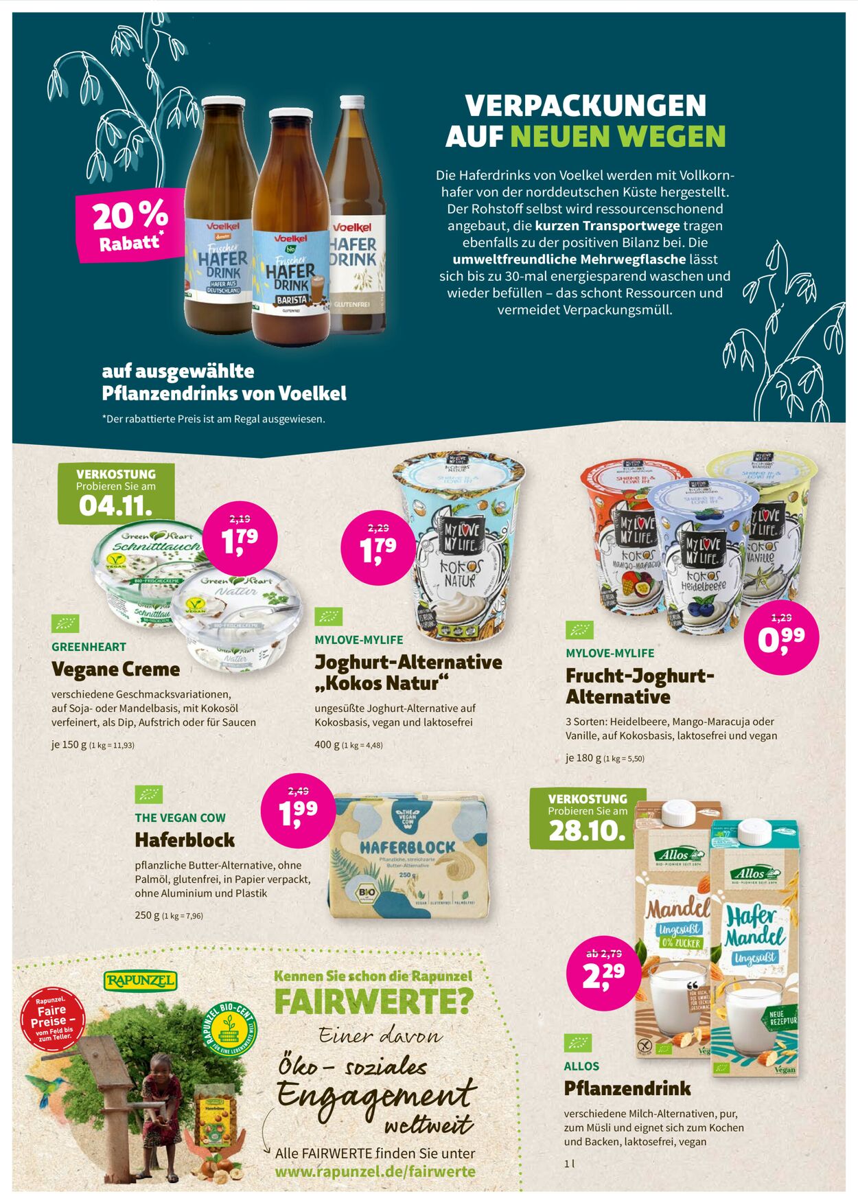 Denn's Biomarkt Prospekt - Aktuell vom 26.10-08.11.2022 (Seite 6)