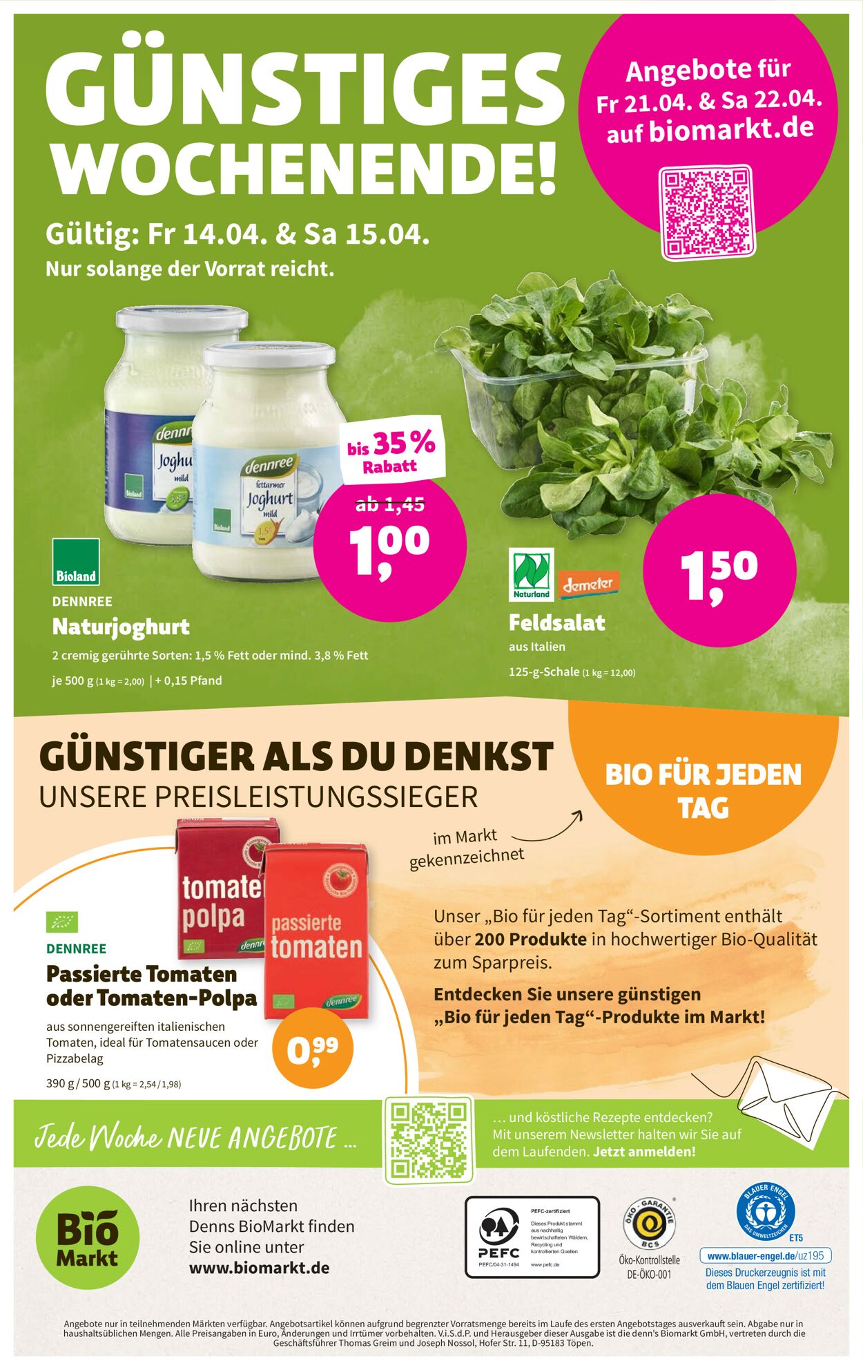 Denn's Biomarkt Prospekt - Aktuell vom 12.04-25.04.2023 (Seite 12)