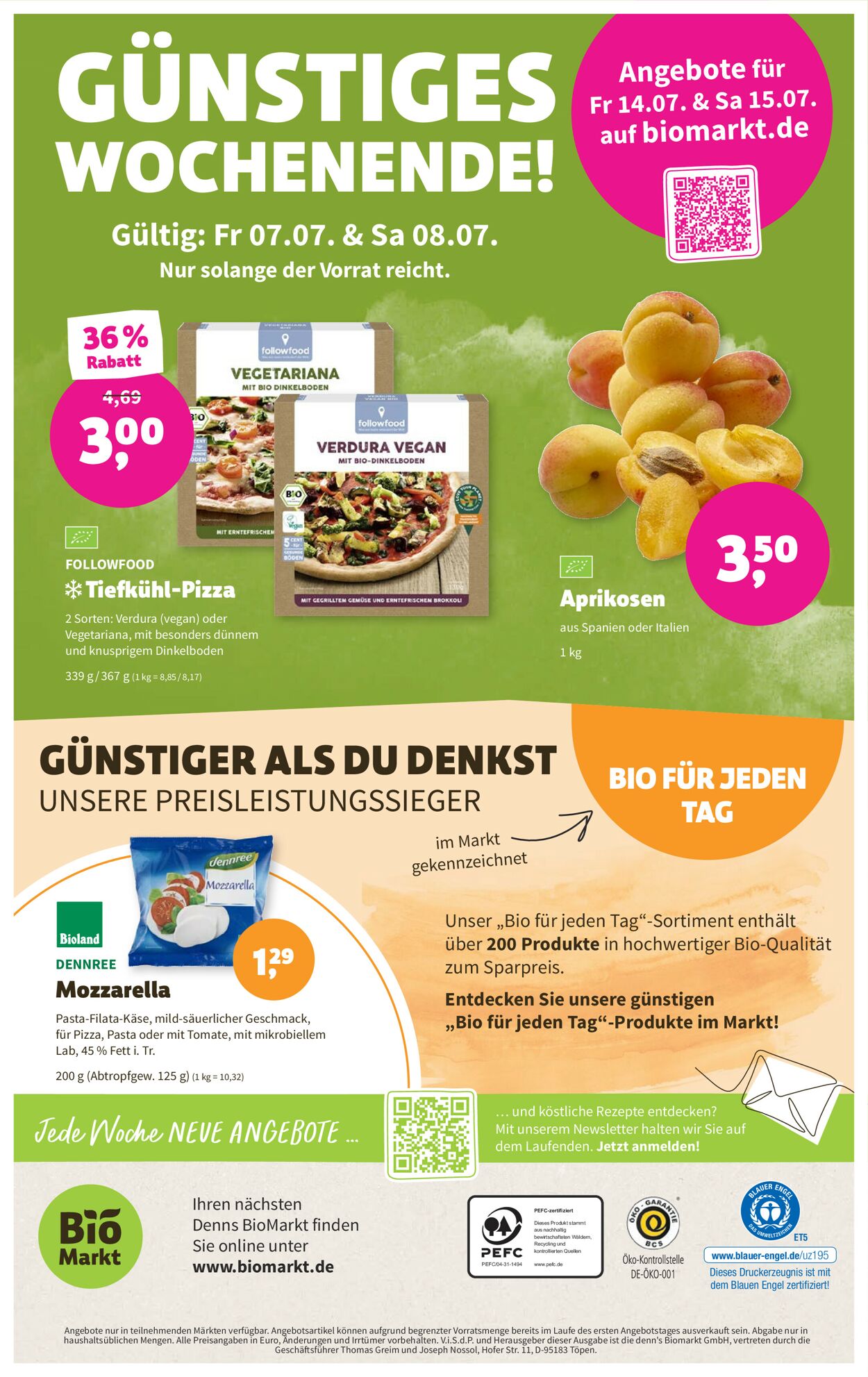 Denn's Biomarkt Prospekt - Aktuell vom 05.07-18.07.2023 (Seite 12)