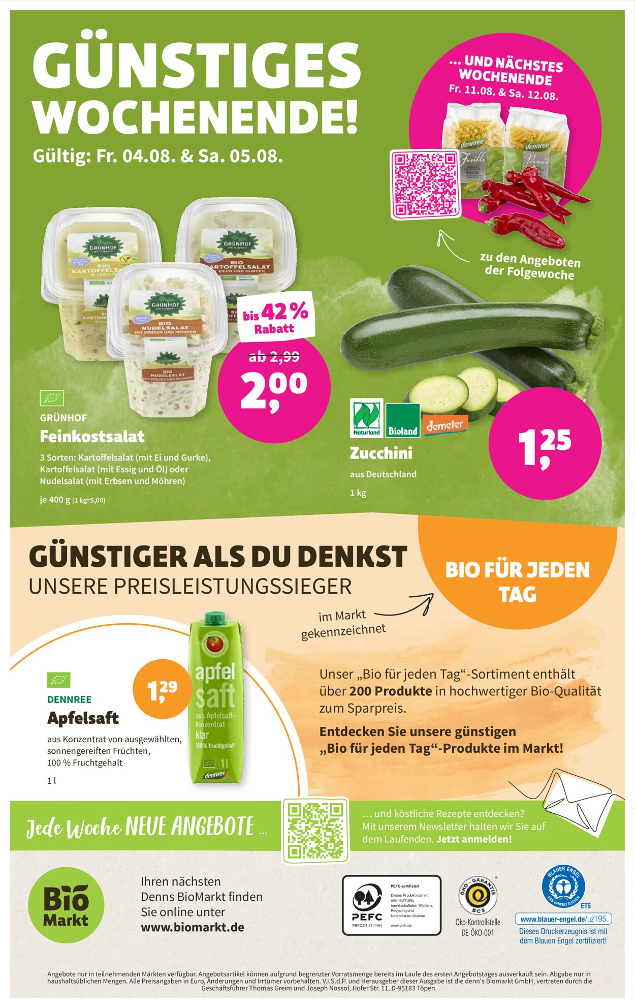 Denn's Biomarkt Prospekt - Aktuell vom 03.08-15.08.2023 (Seite 12)