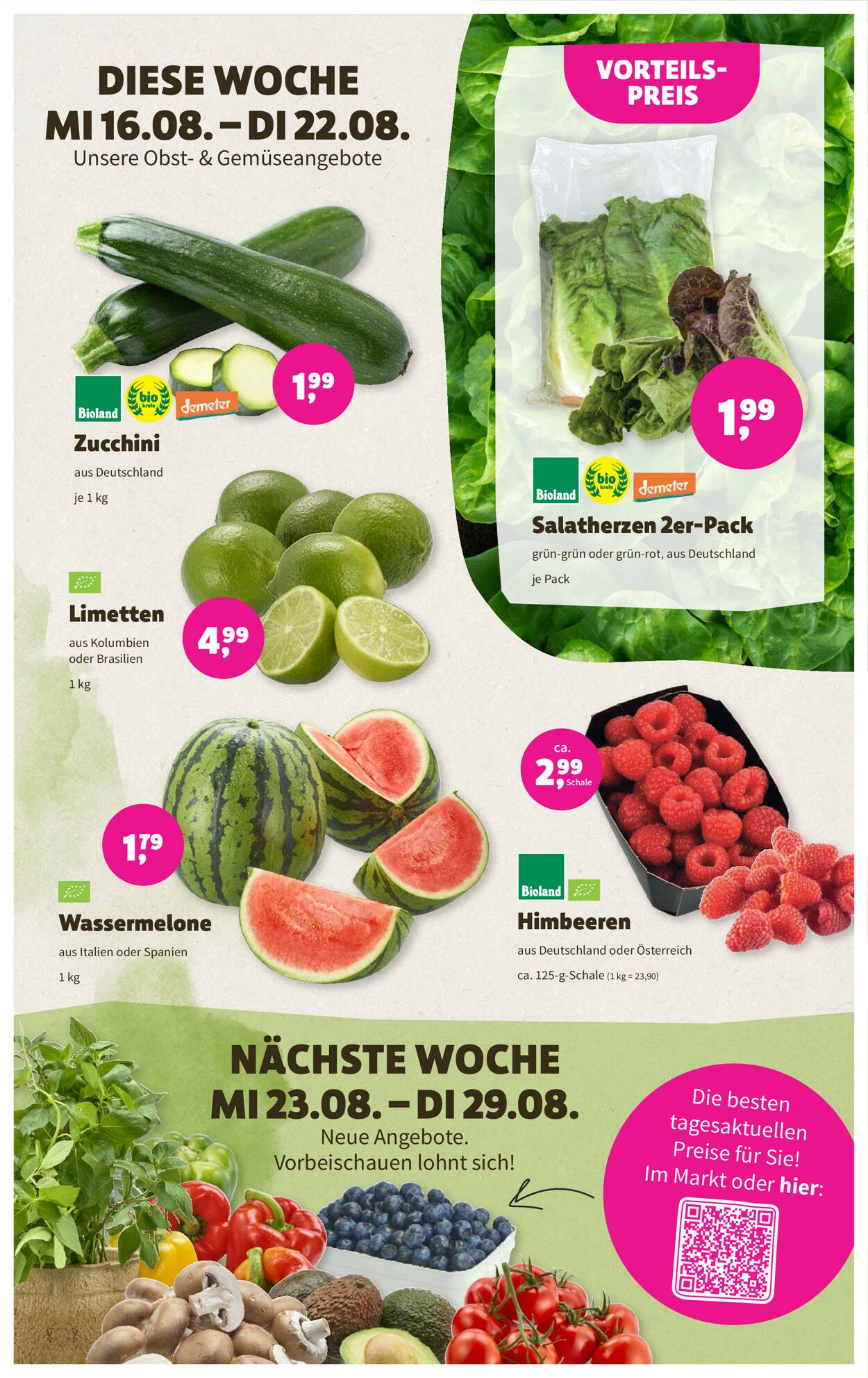 Denn's Biomarkt Prospekt - Aktuell vom 15.08-15.08.2023 (Seite 3)
