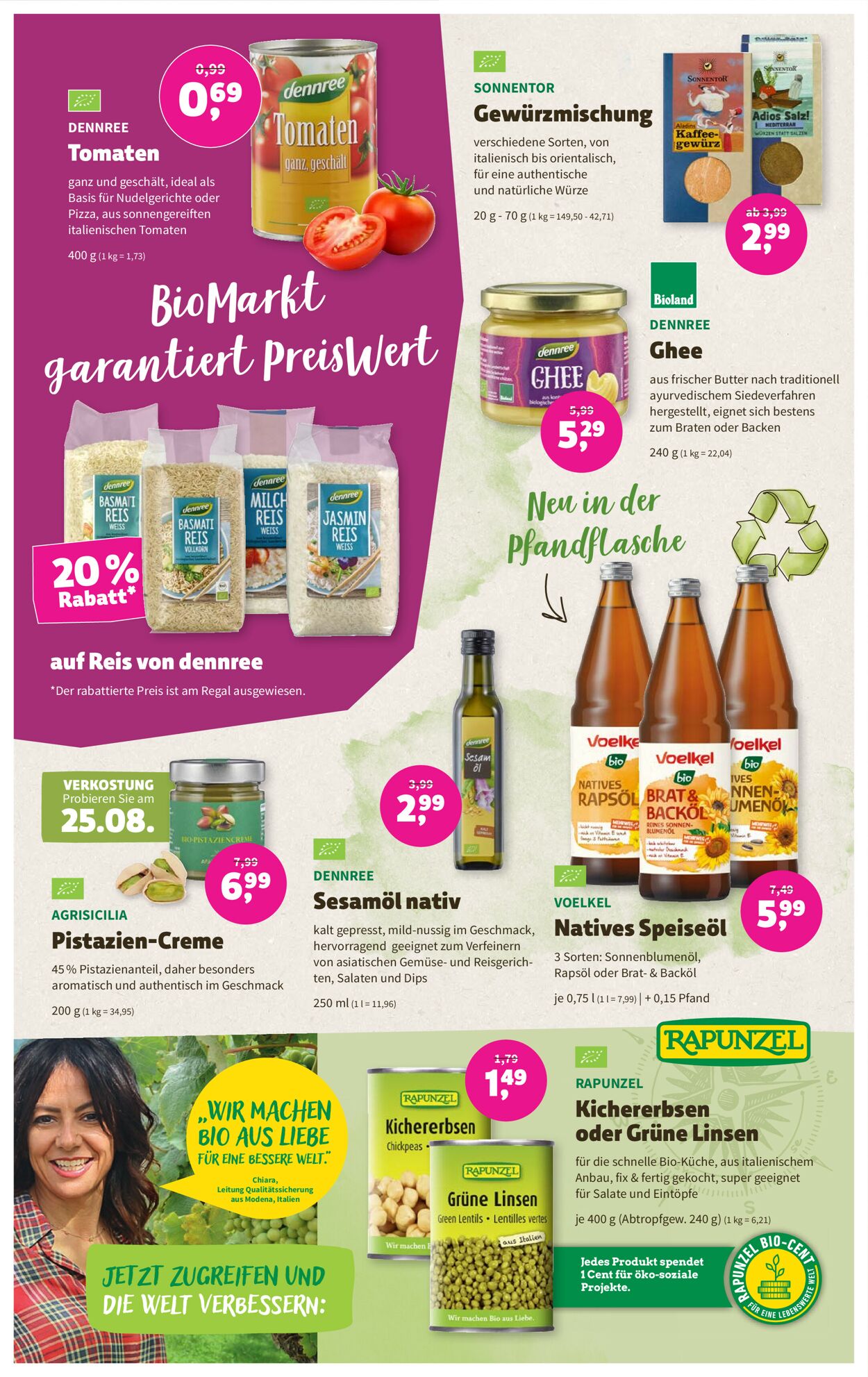 Denn's Biomarkt Prospekt - Aktuell vom 15.08-15.08.2023 (Seite 8)