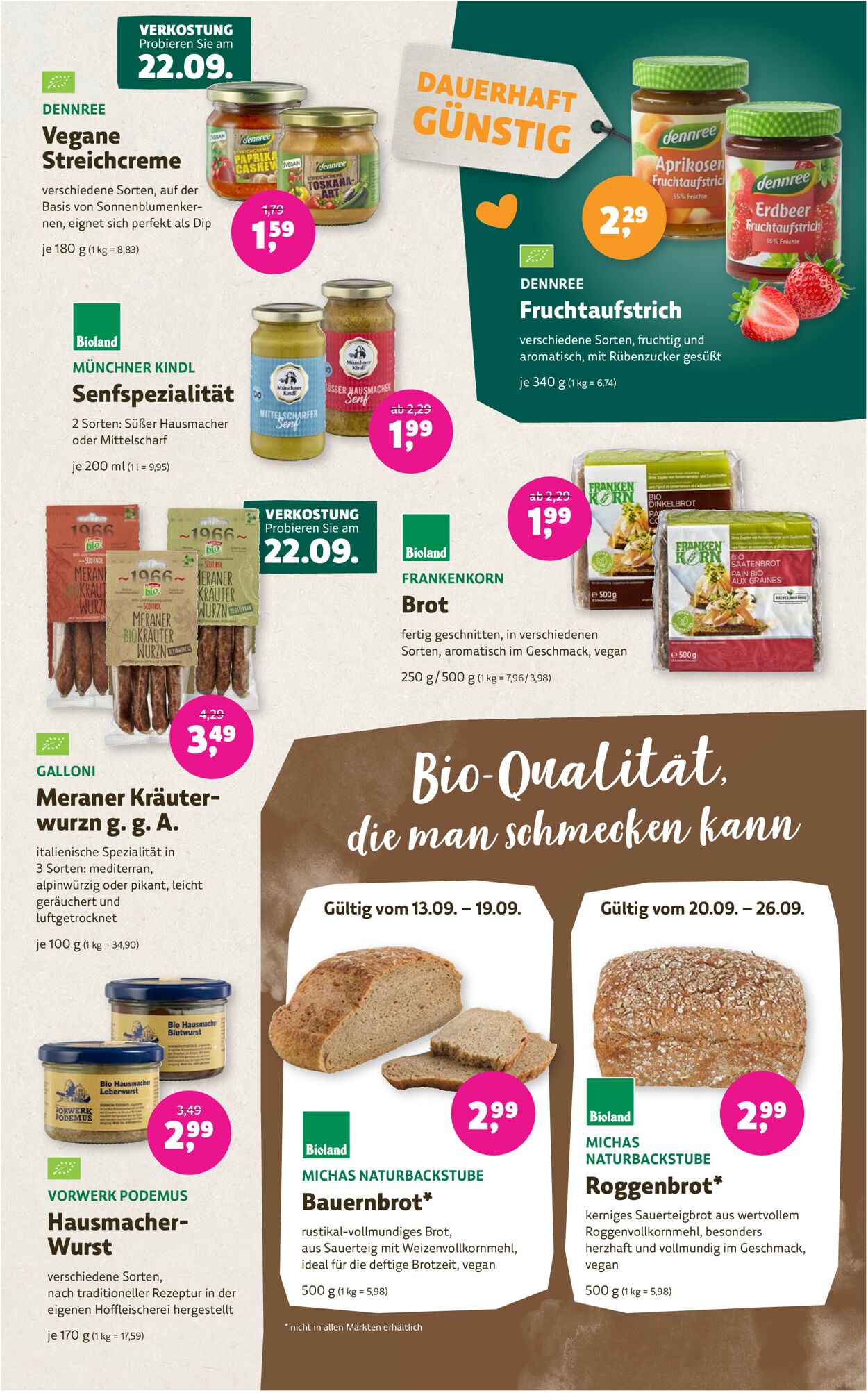 Denn's Biomarkt Prospekt - Aktuell vom 12.09-12.09.2023 (Seite 11)