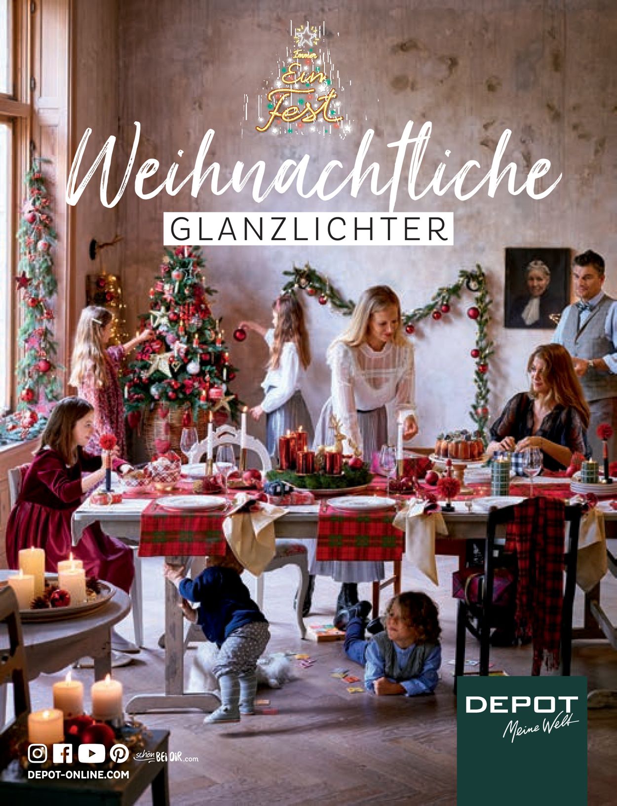Depot Weihnachtsprospekt 2019 Prospekt - Aktuell vom 26.11-24.12.2019