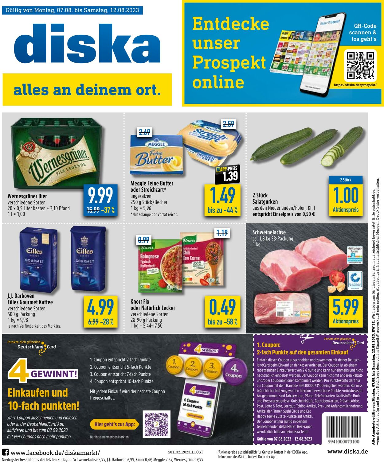 diska Prospekt - Aktuell vom 07.08-12.08.2023