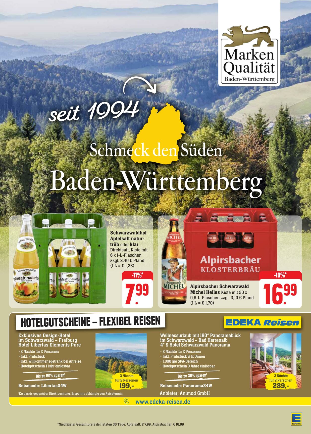 Edeka - Baden - Württemberg Prospekt - Aktuell vom 18.05-25.05.2024 (Seite 21)