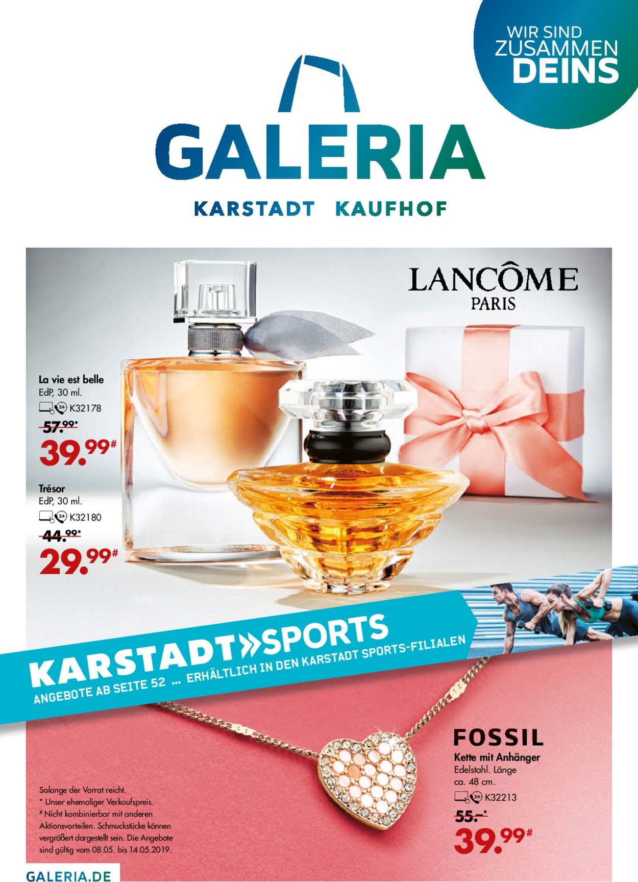 GALERIA Kaufhof Prospekt - Aktuell vom 08.05-14.05.2019