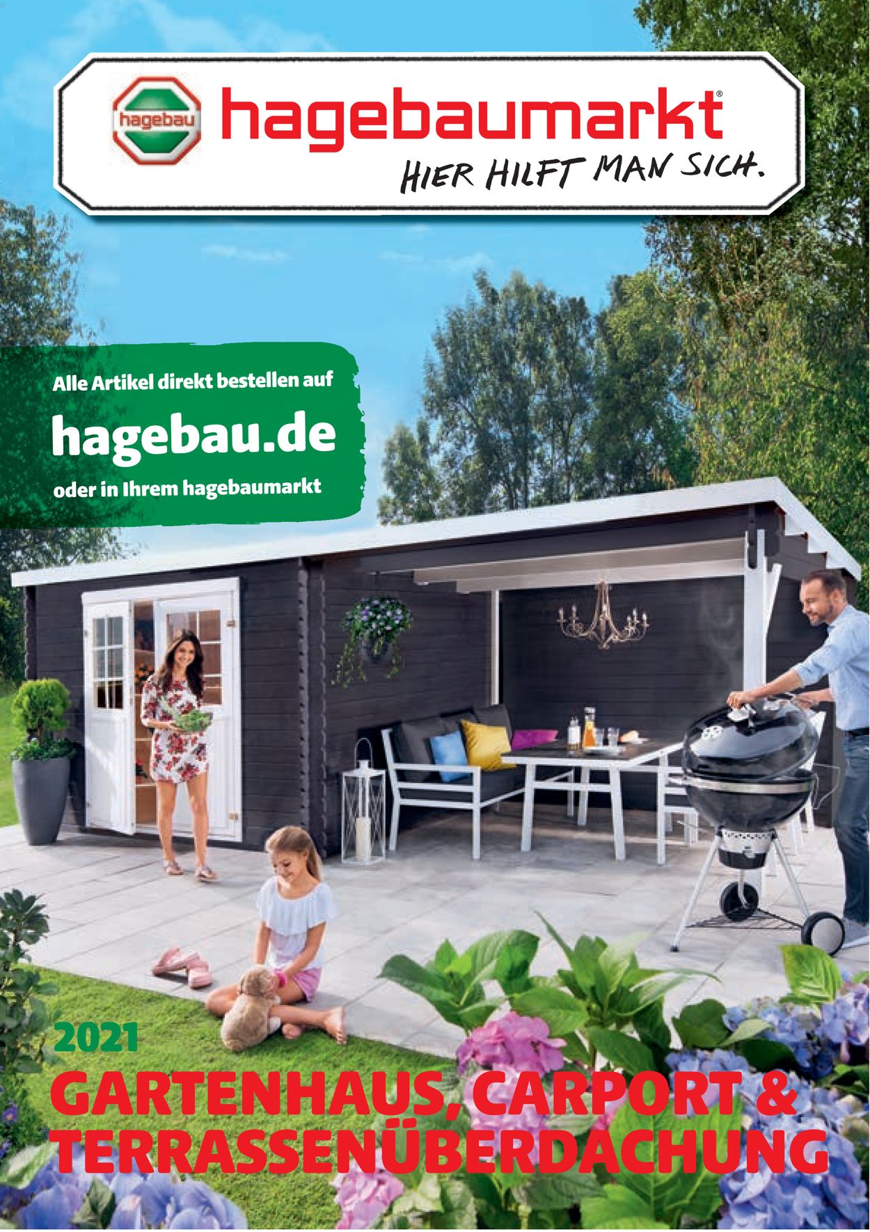 hagebaumarkt Gartenhaus Prospekt - Aktuell vom 01.03-31.08.2021