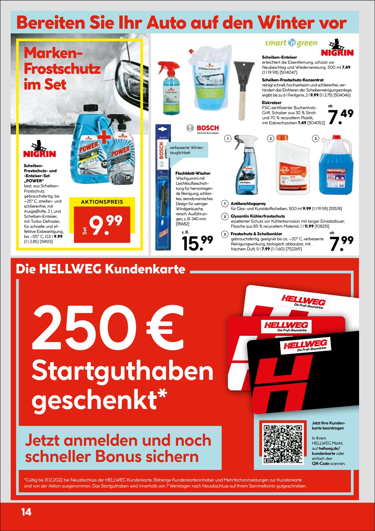 Hellweg Prospekt - Aktuell vom 05.12-10.12.2022 (Seite 14)