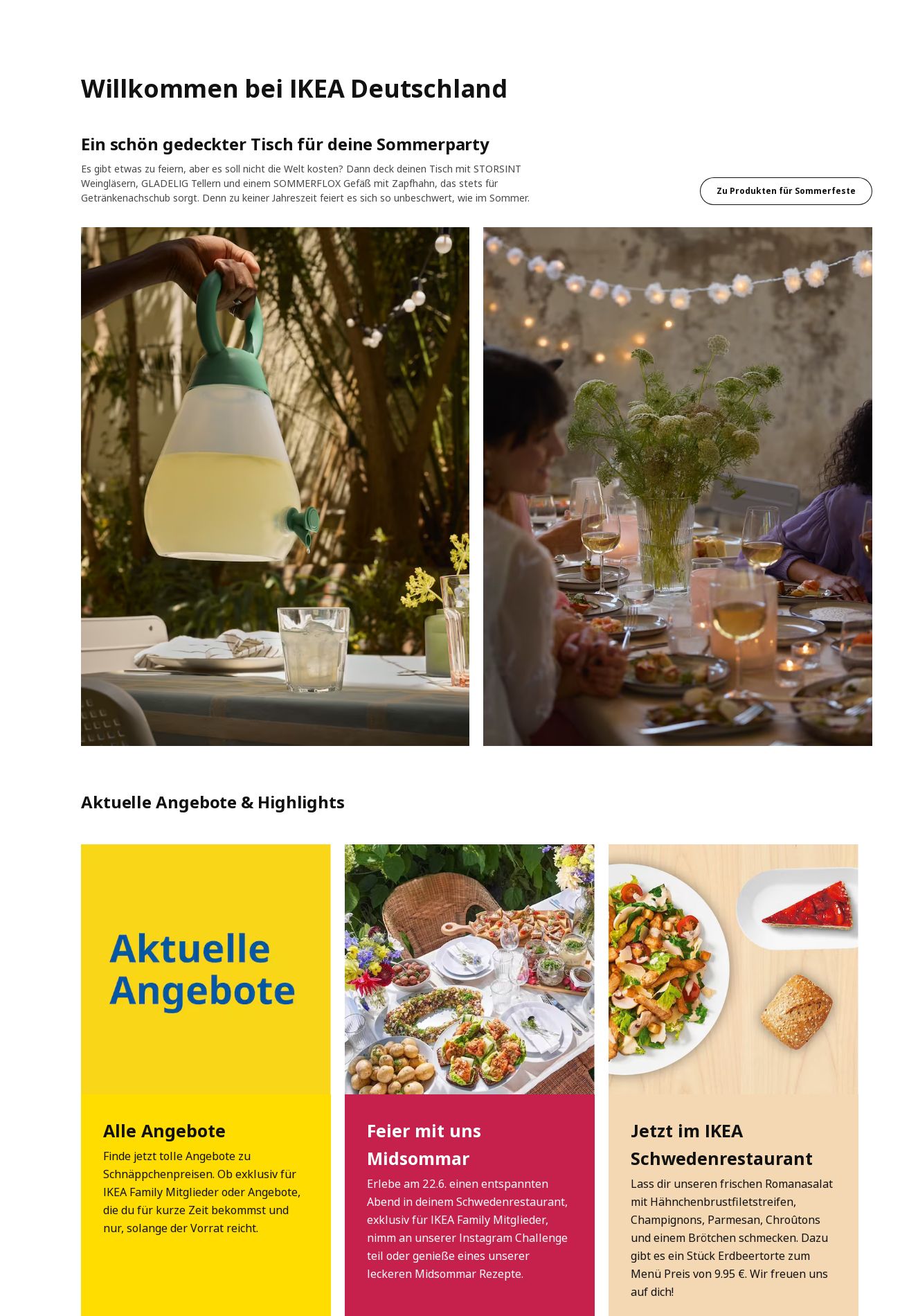 IKEA Prospekt - Aktuell vom 26.06-05.07.2023