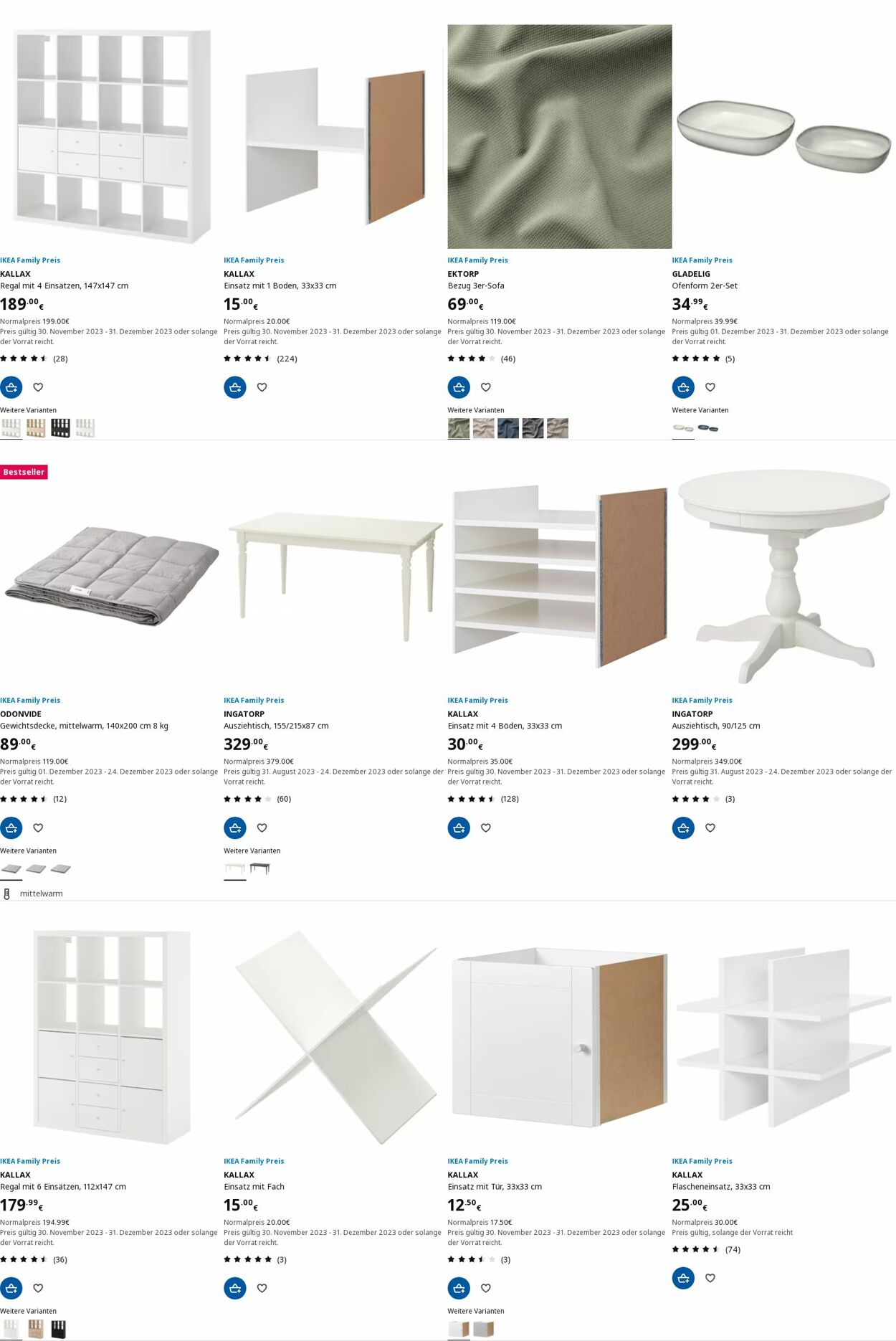 IKEA Prospekt - Aktuell vom 04.12-13.12.2023 (Seite 4)