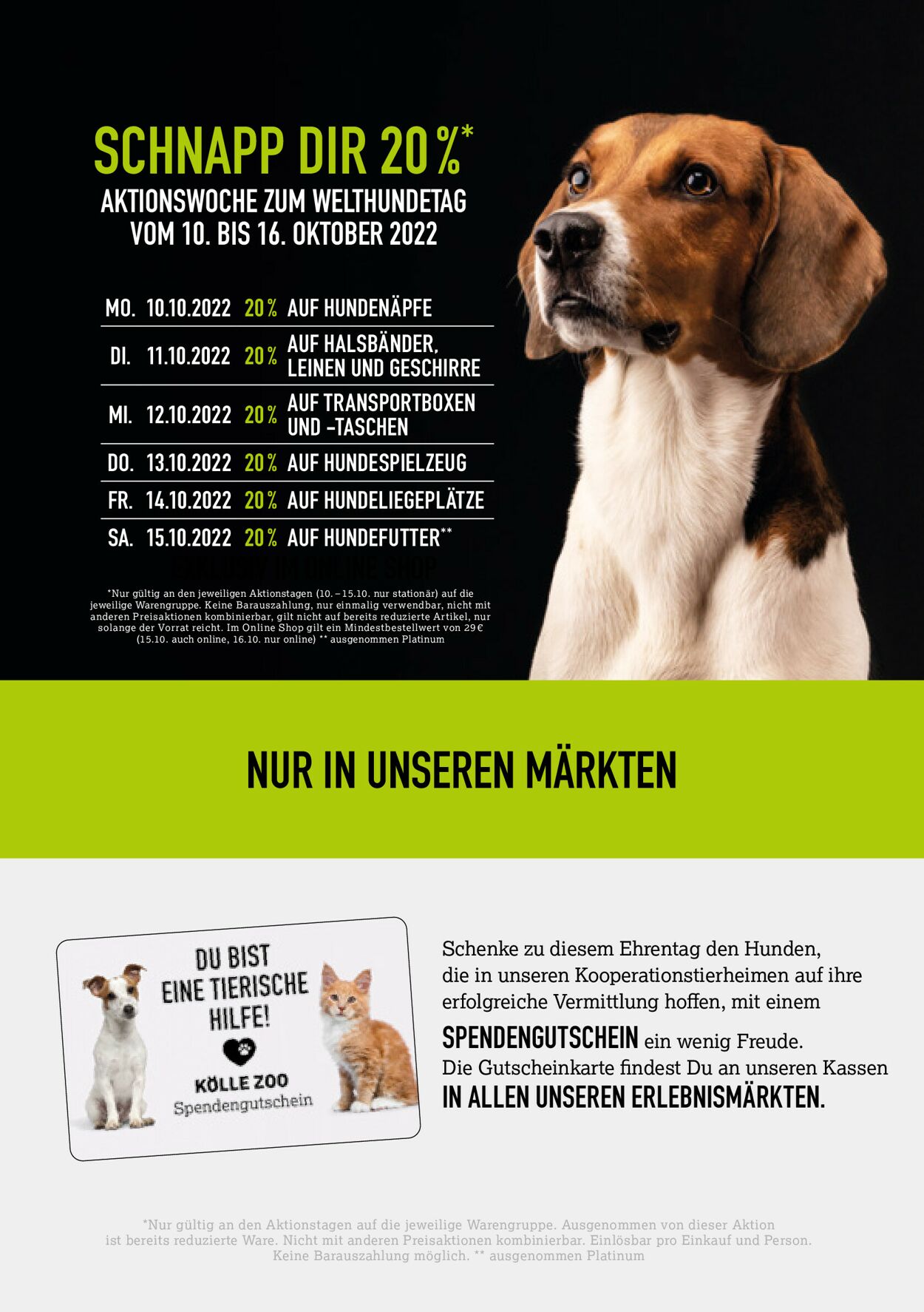 Kölle Zoo Prospekt - Aktuell vom 10.10-16.10.2022
