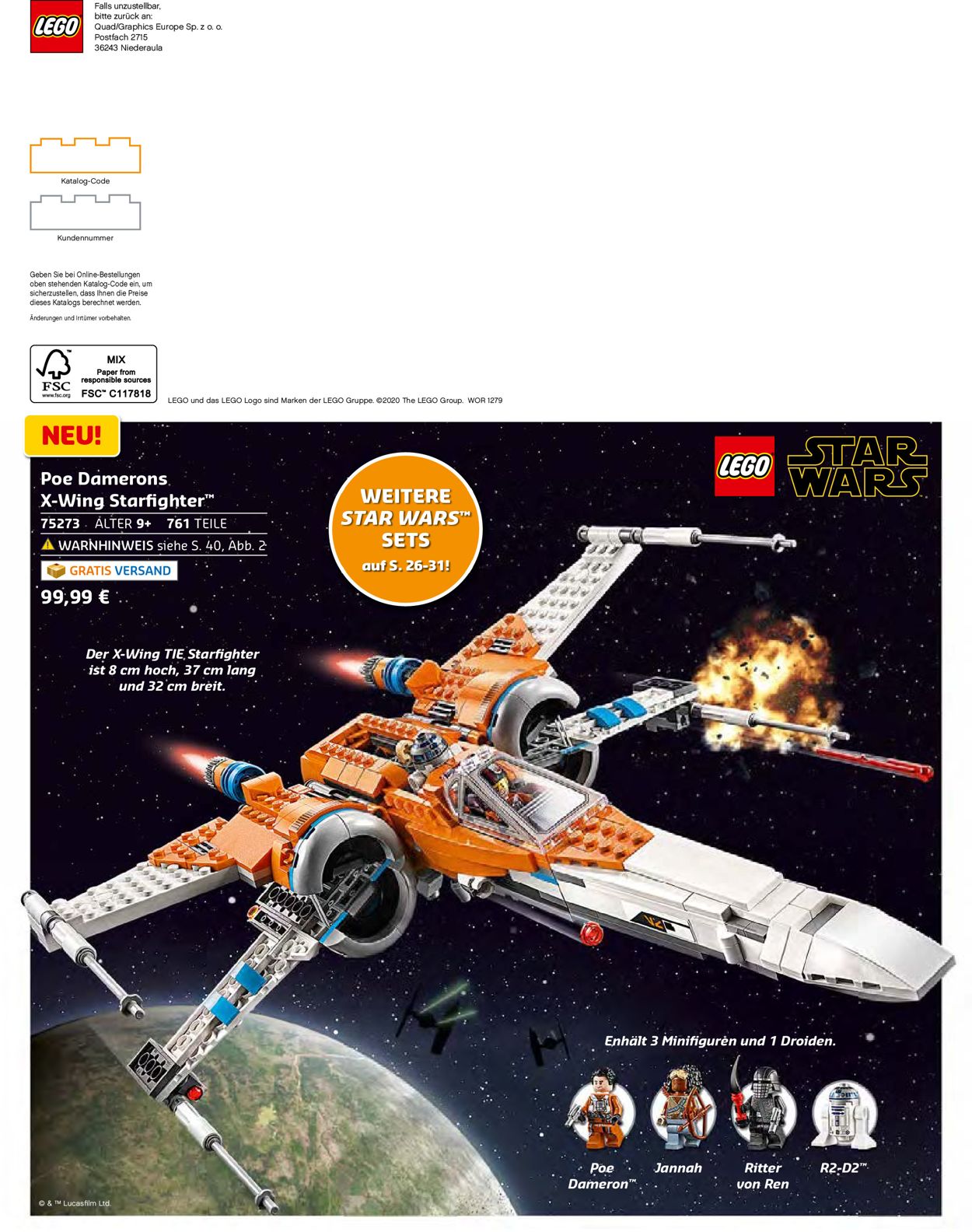 LEGO Prospekt - Aktuell vom 27.08-31.12.2020 (Seite 27)