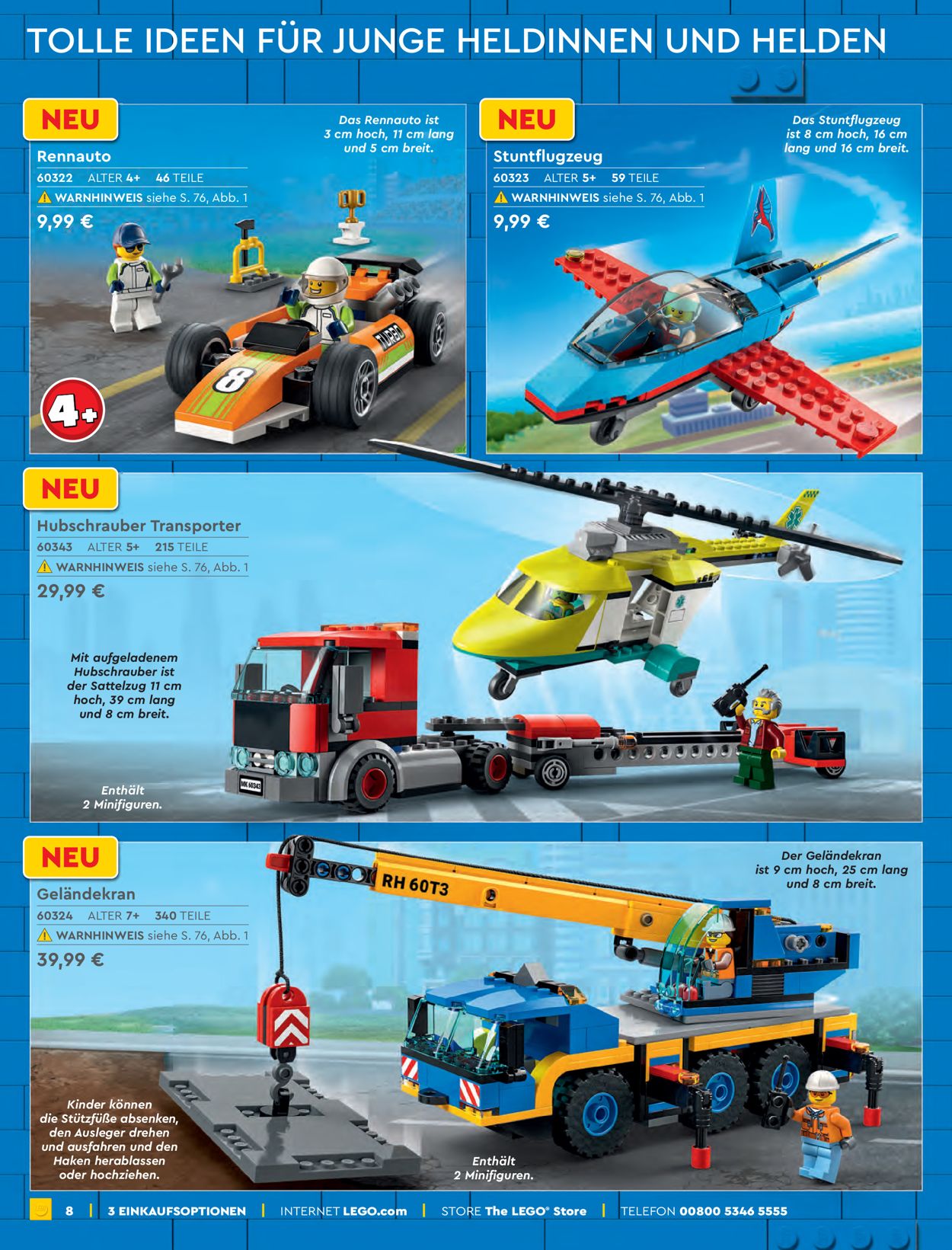 LEGO Prospekt - Aktuell vom 01.01-31.01.2022 (Seite 8)