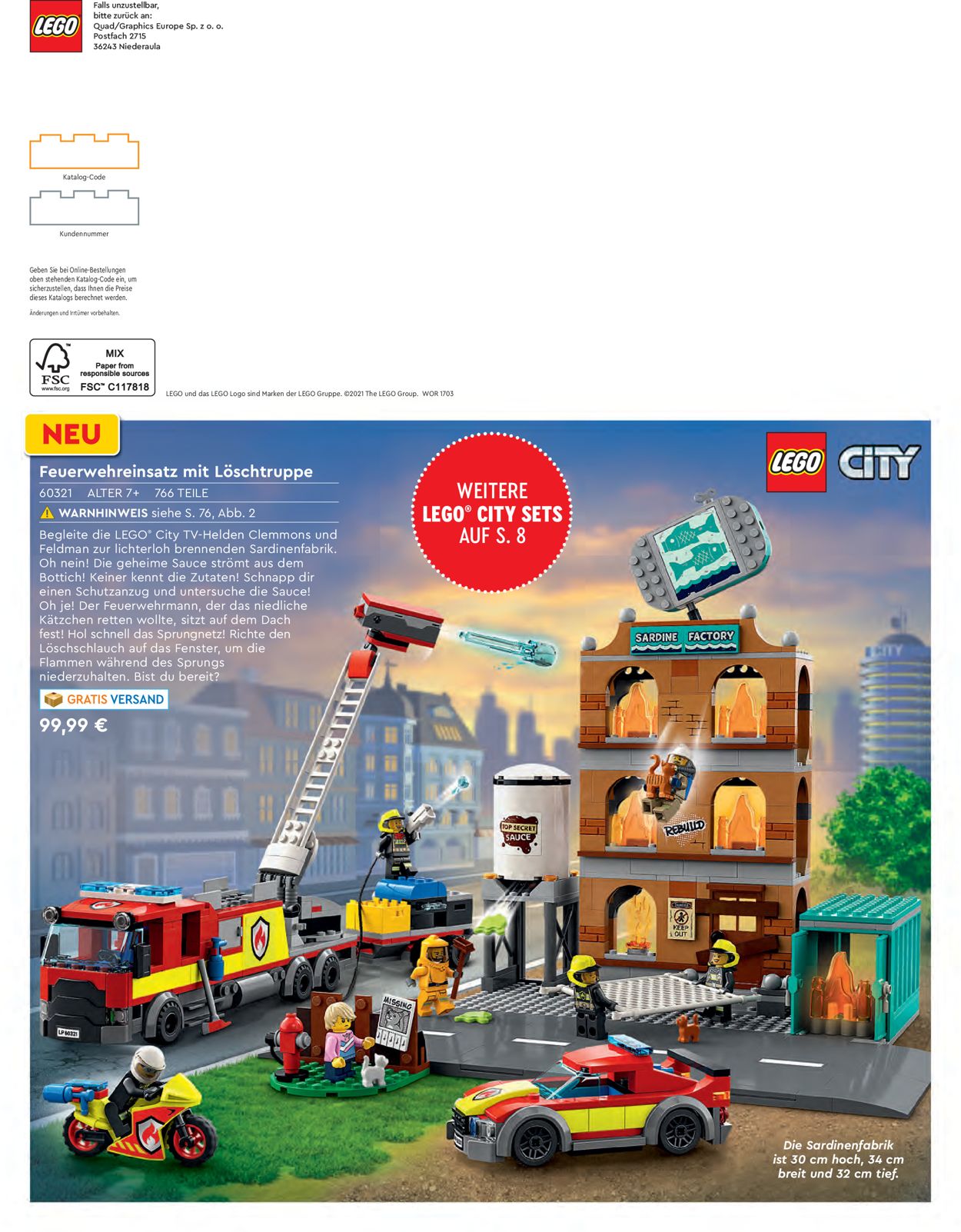 LEGO Prospekt - Aktuell vom 01.01-31.01.2022 (Seite 80)