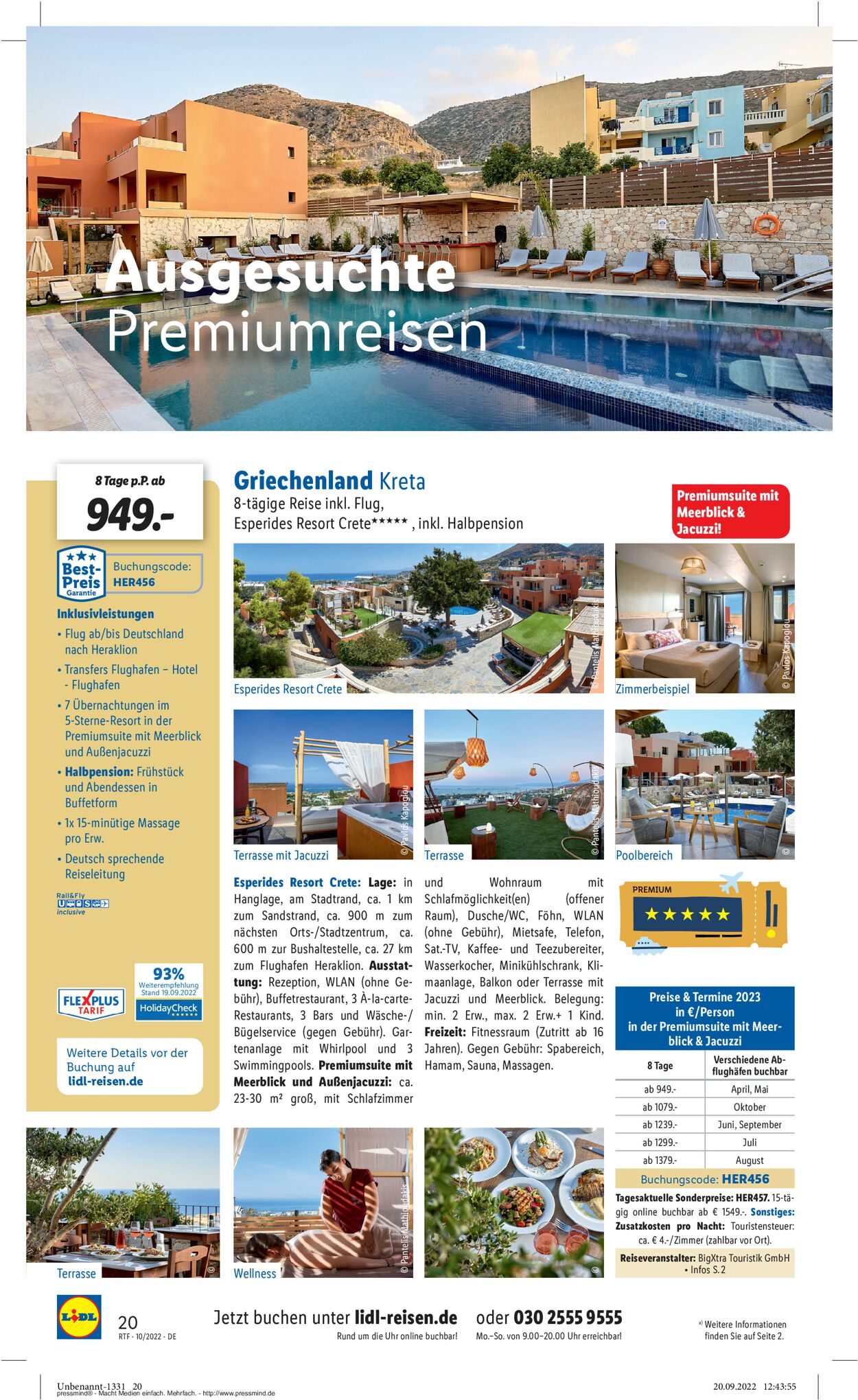 Lidl-Reisen Prospekt - Aktuell vom 12.10-14.12.2022 (Seite 20)