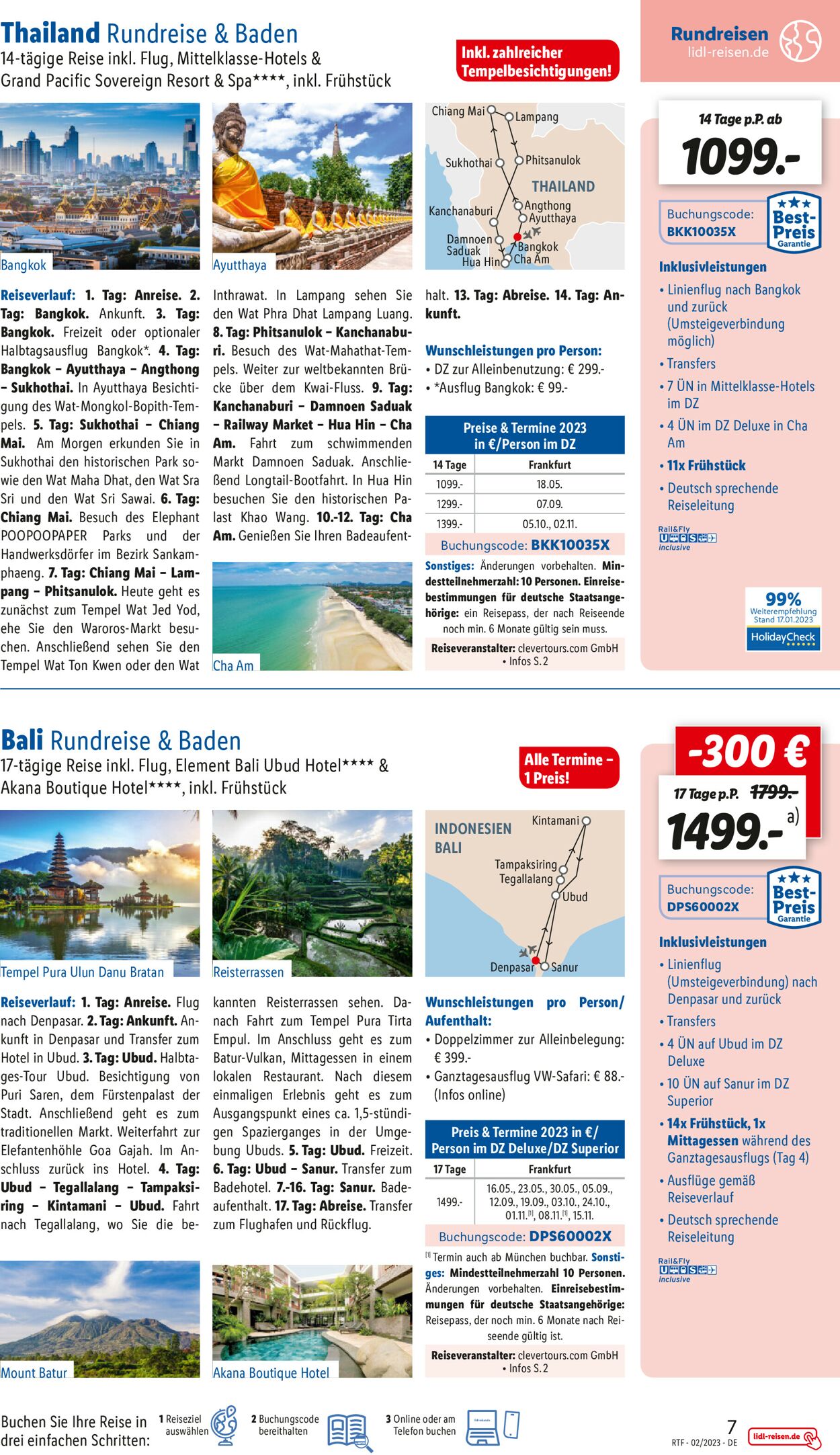 Lidl-Reisen Prospekt - Aktuell vom 13.02-15.03.2023 (Seite 7)