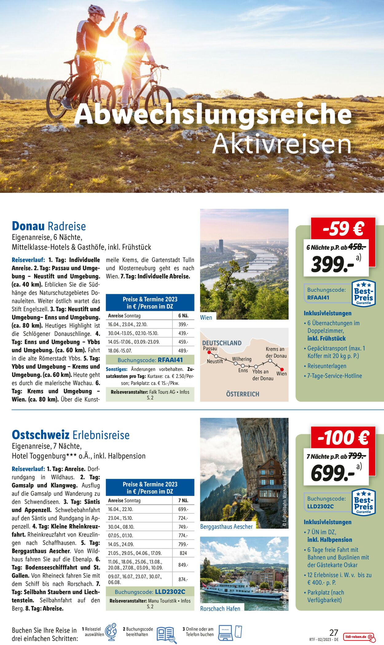 Lidl-Reisen Prospekt - Aktuell vom 13.02-15.03.2023 (Seite 27)