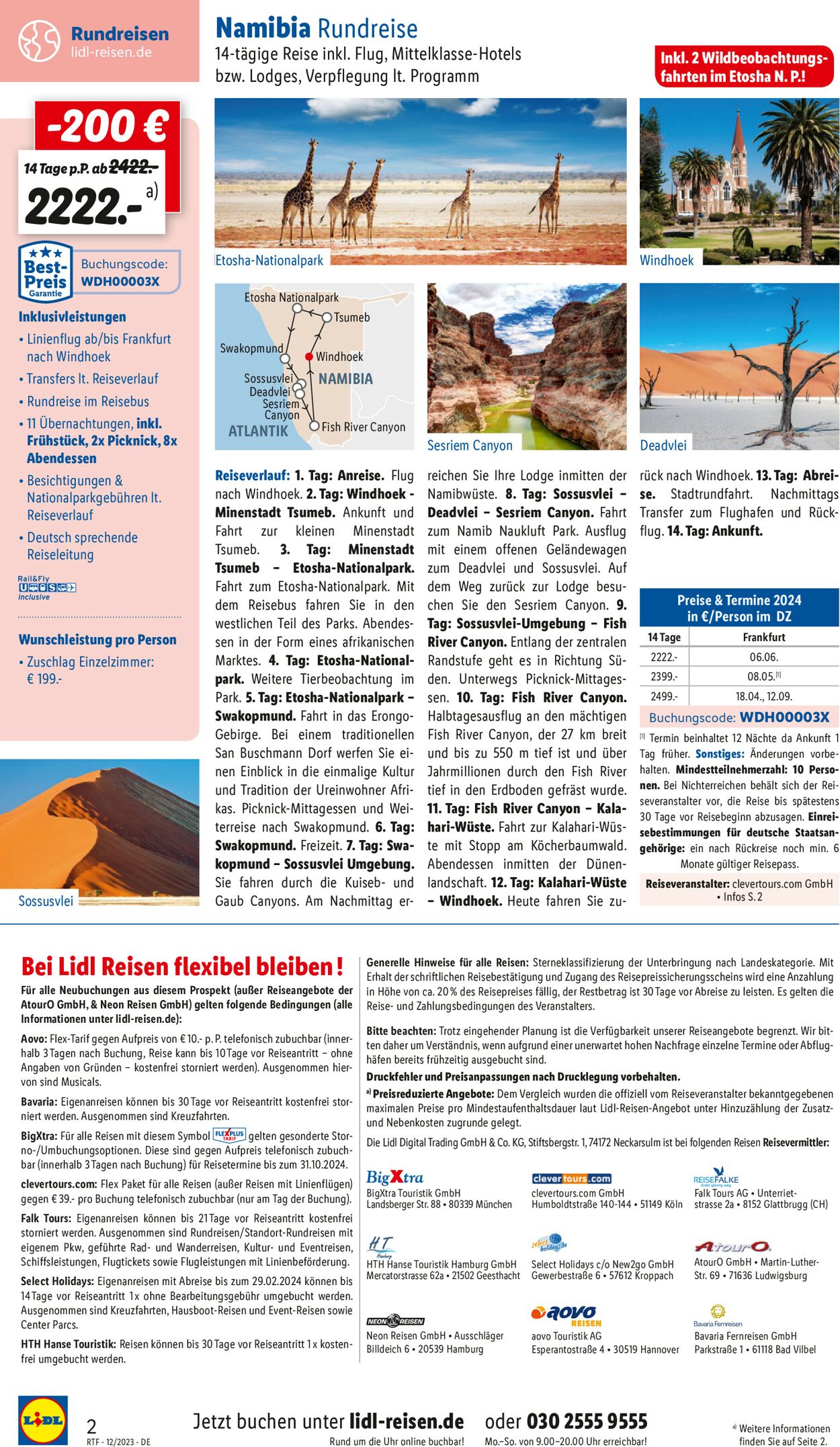 Lidl-Reisen Prospekt - Aktuell vom 13.12-15.01.2024 (Seite 2)