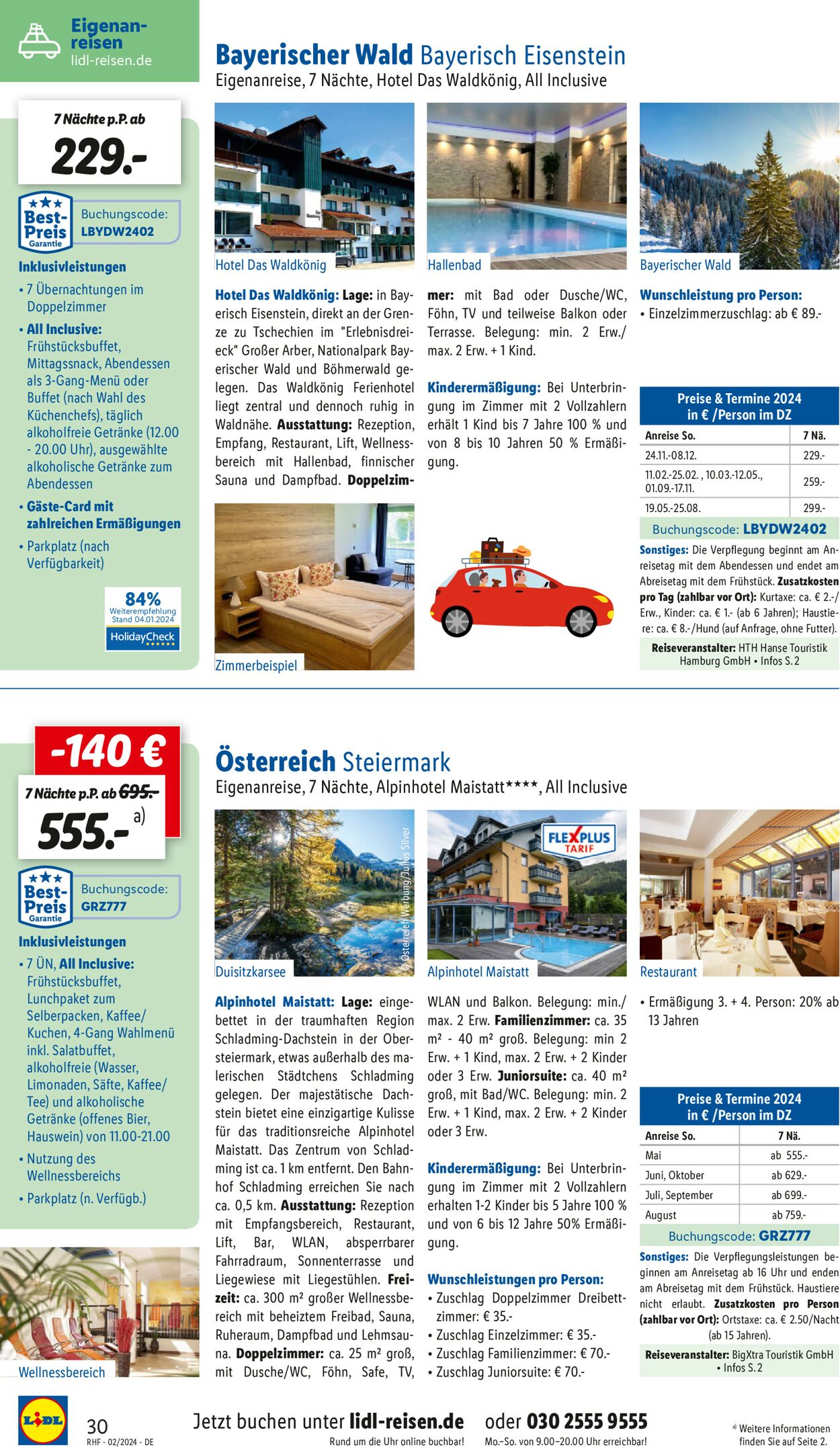 Lidl-Reisen Prospekt - Aktuell vom 31.01-29.02.2024 (Seite 30)