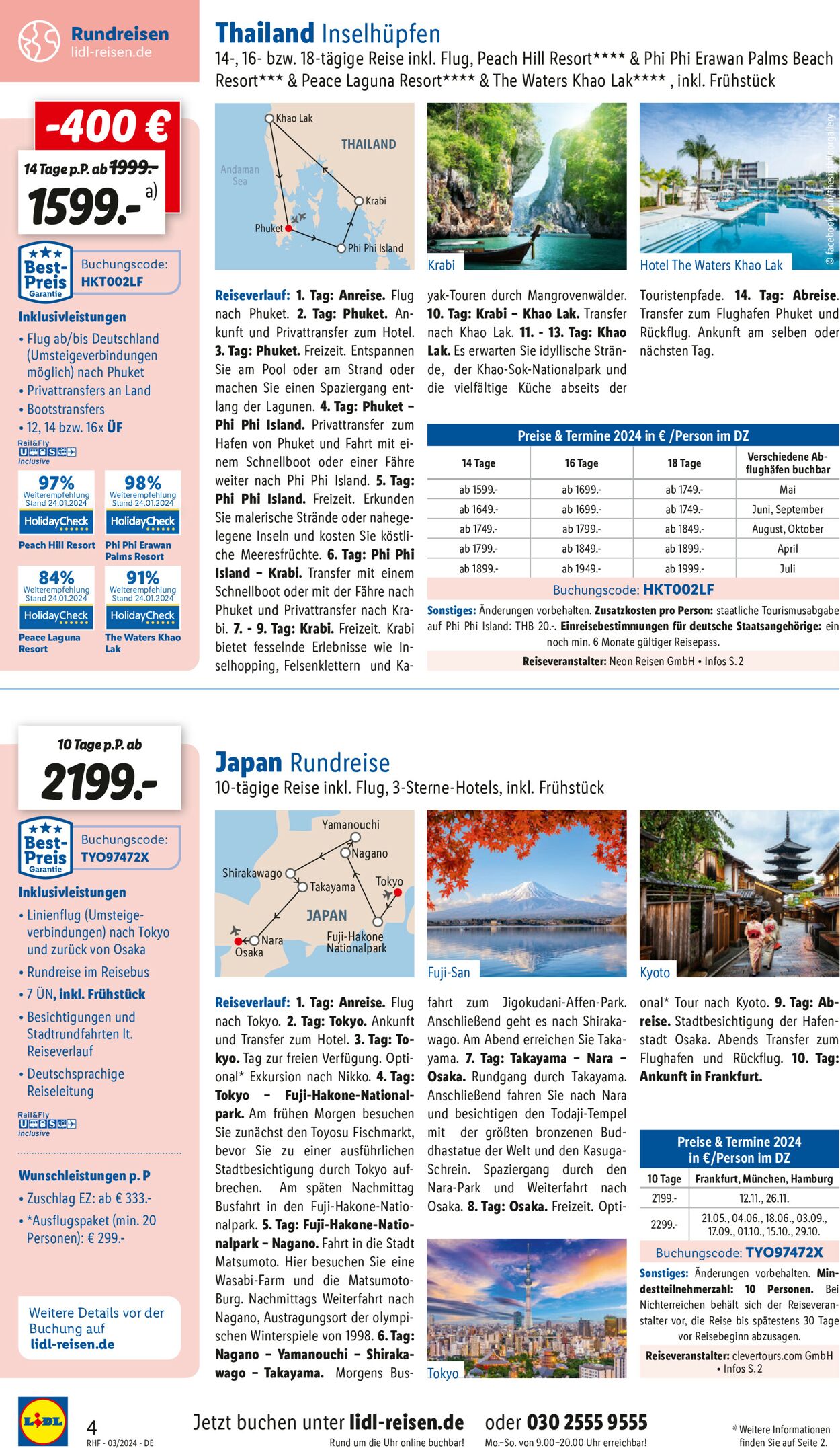 Lidl-Reisen Prospekt - Aktuell vom 28.02-31.03.2024 (Seite 4)